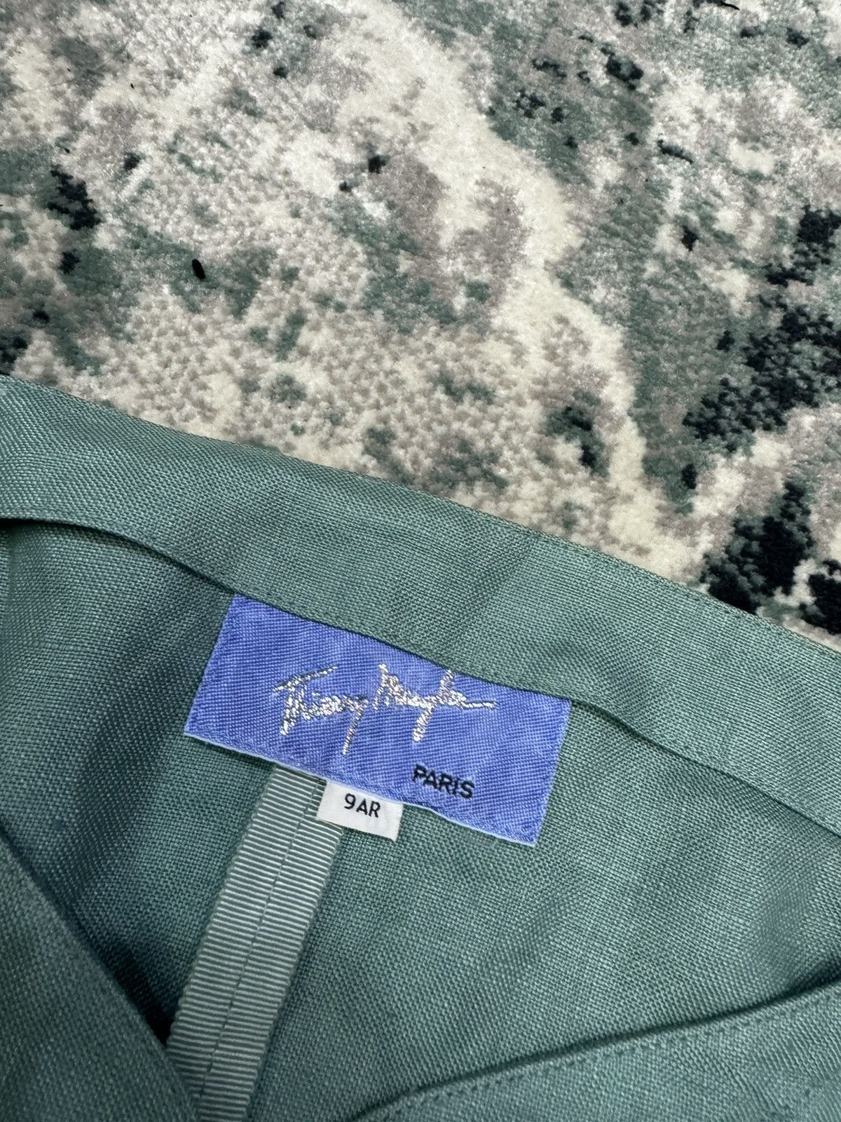 Thierry Mugler VINTAGE 1990s THIERRY MUGLER CORSET JACKET COAT Size M / US 6-8 / IT 42-44 - 5 Thumbnail