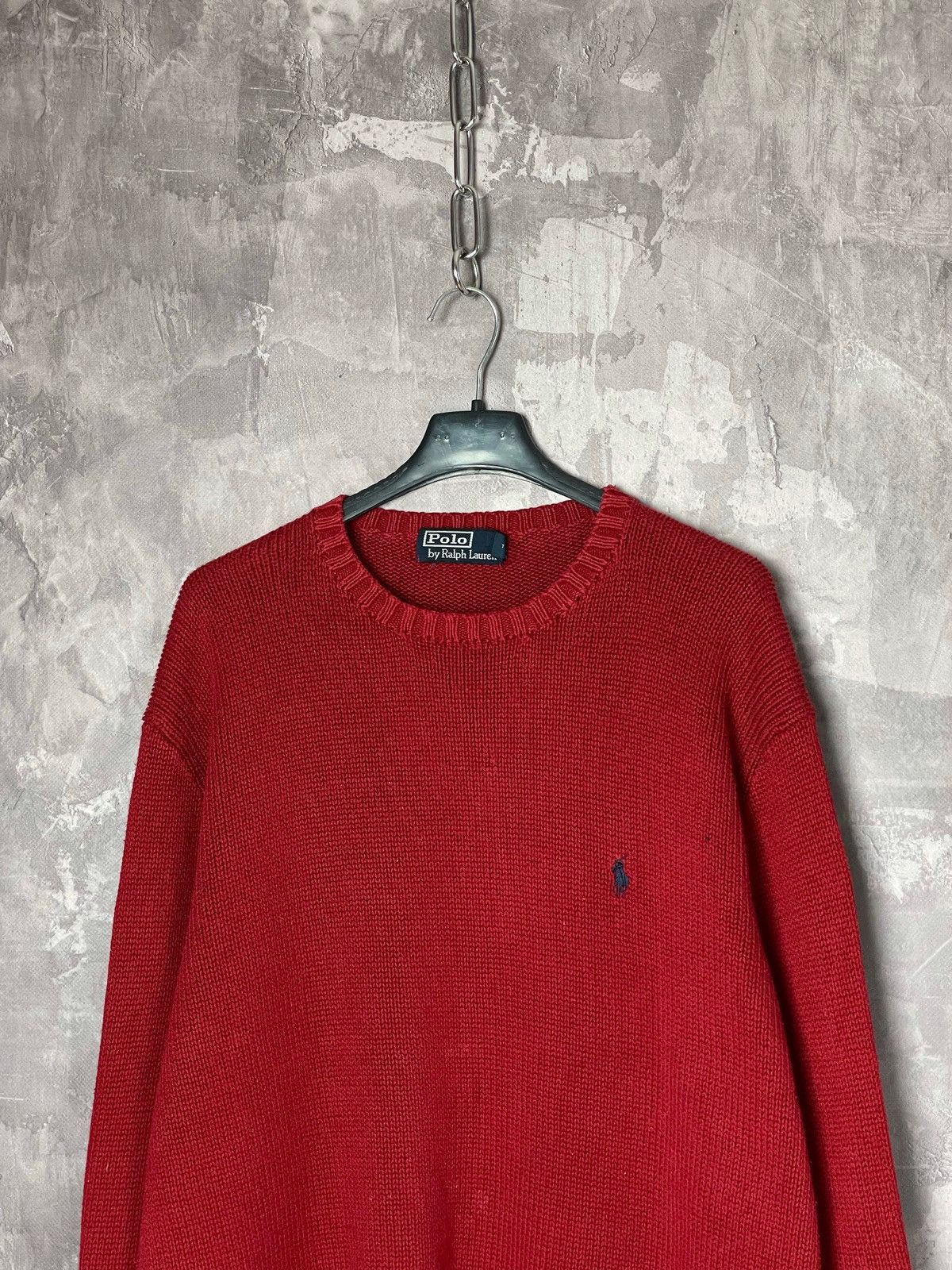 Polo Ralph Lauren × Vintage Vintage Polo Ralph Lauren Knit Crewneck Sweater Size US M / EU 48-50 / 2 - 2 Thumbnail