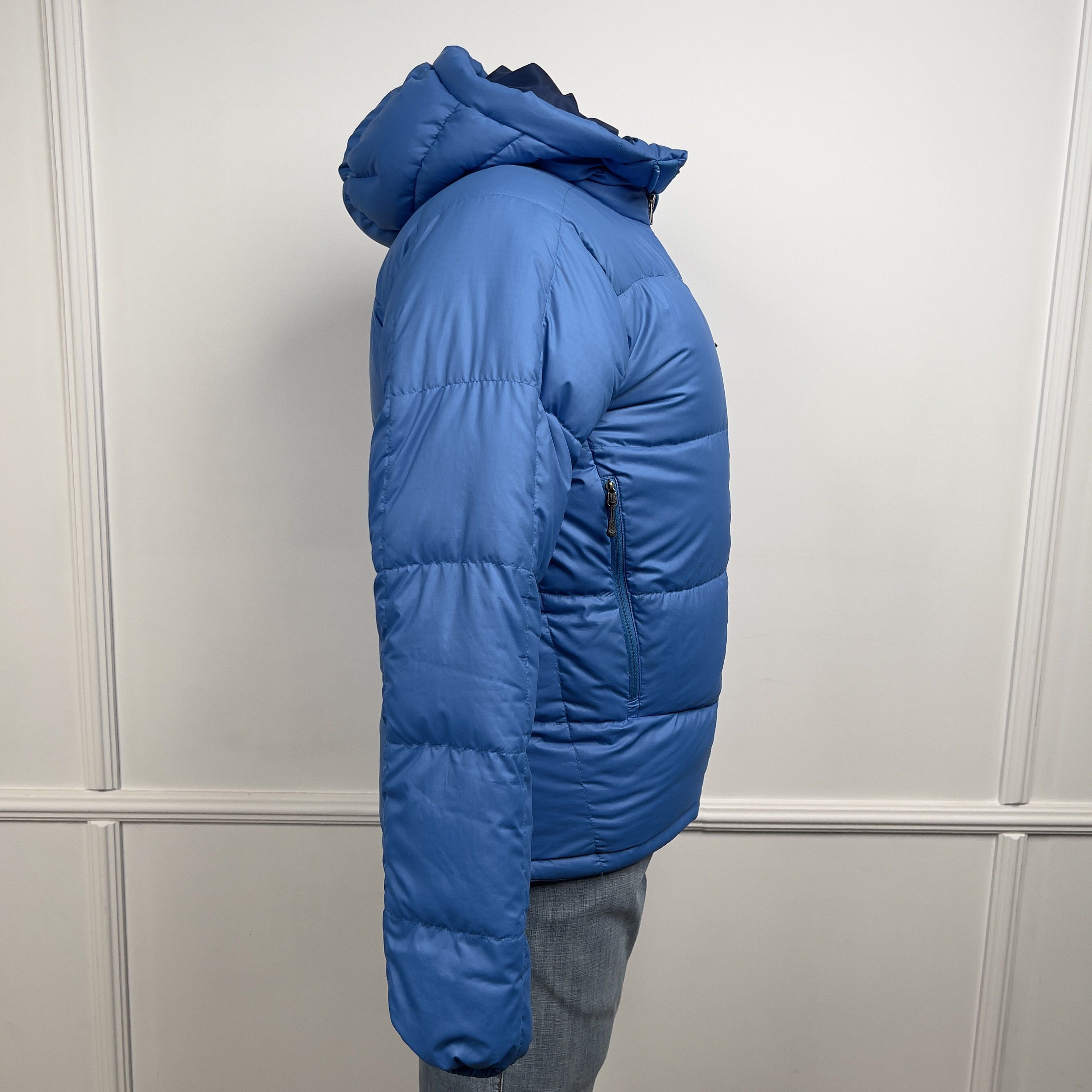 Patagonia Fitz Roy Down Hoody Parka Jacket Blue Men`s Size US XS / EU 42 / 0 - 6 Thumbnail
