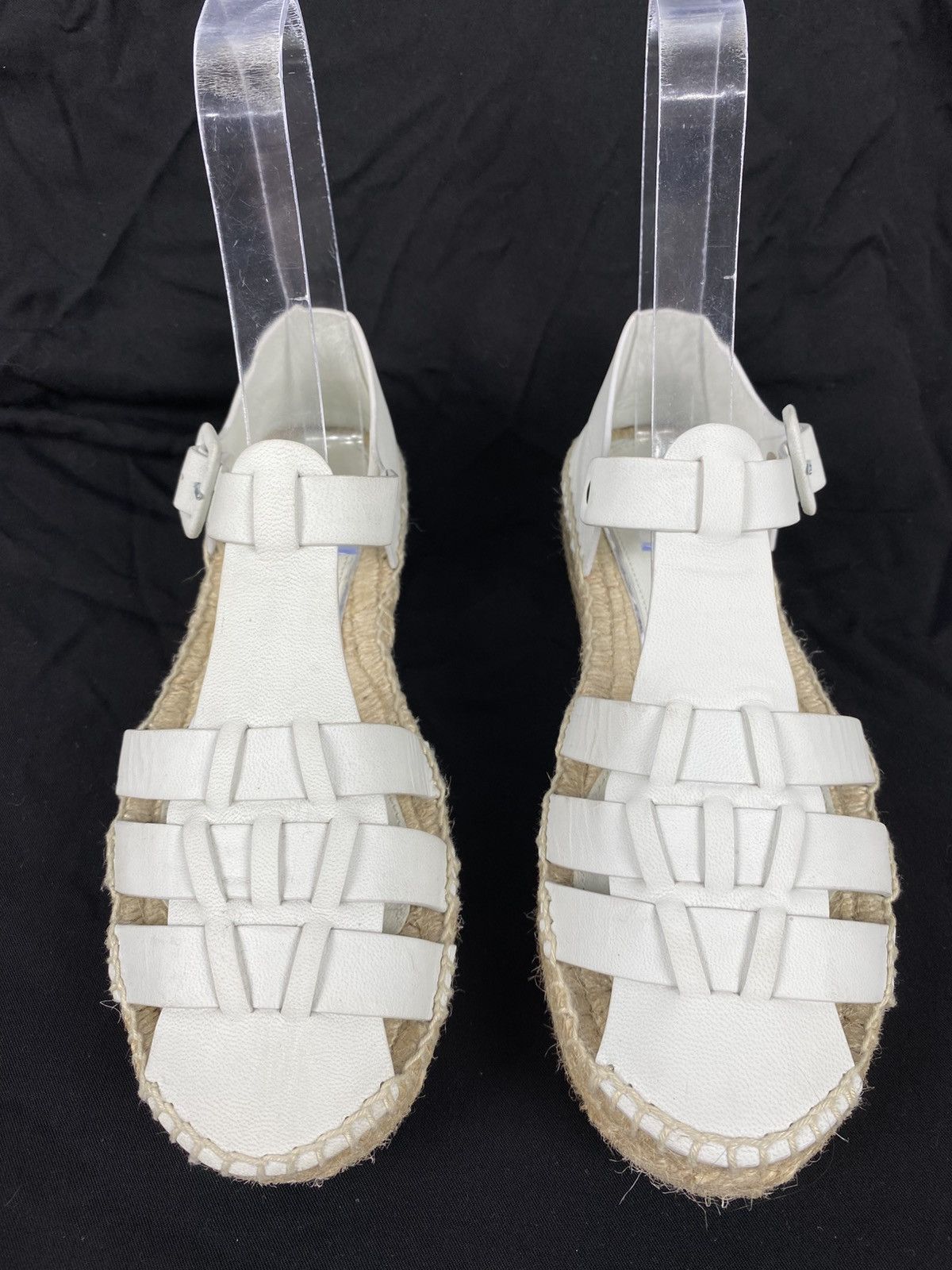 Paloma Bercelo Palomitas by Paloma Barcelo Leather Sandals Espadrilles 37 Size US 7 / IT 37 - 2 Thumbnail