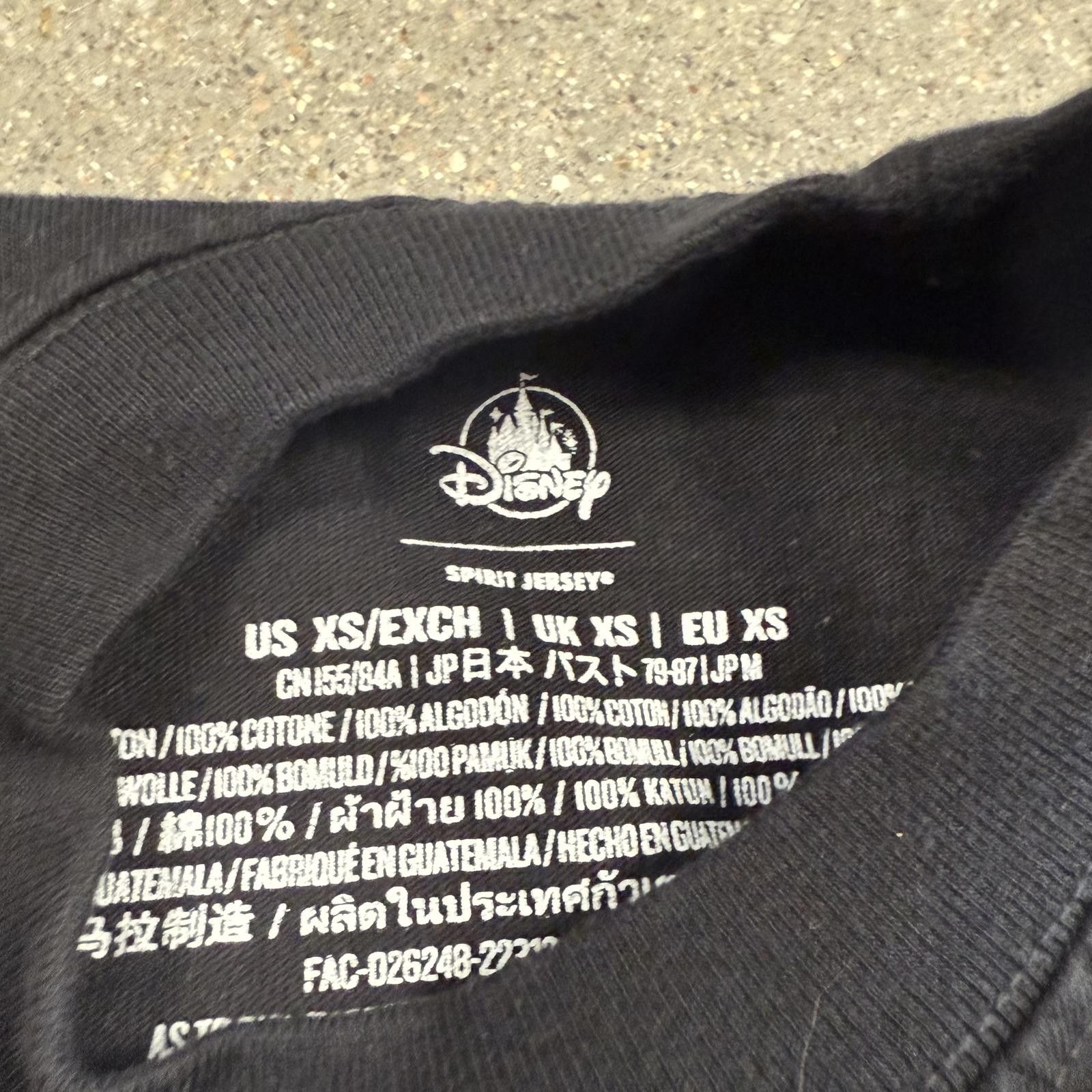 Designer DISNEYLAND RESORT Spirit Jersey Long Sleeve Shirt Womens XS Size XS / US 0-2 / IT 36-38 - 6 Thumbnail