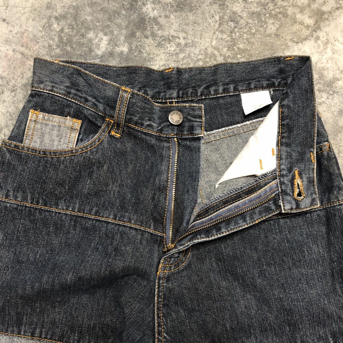 Japanese Brand × Seditionaries Unbranded Flare Jeans Size US 26 / EU 42 - 11 Thumbnail