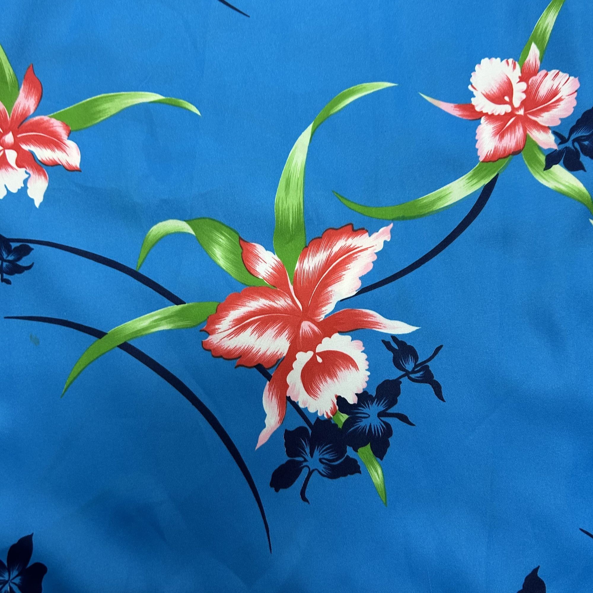 Other 60 70's Hilo Hatties FLORAL Hawaiian Wedding Dress MAXI 14 Size XL / US 12-14 / IT 48-50 - 2 Thumbnail