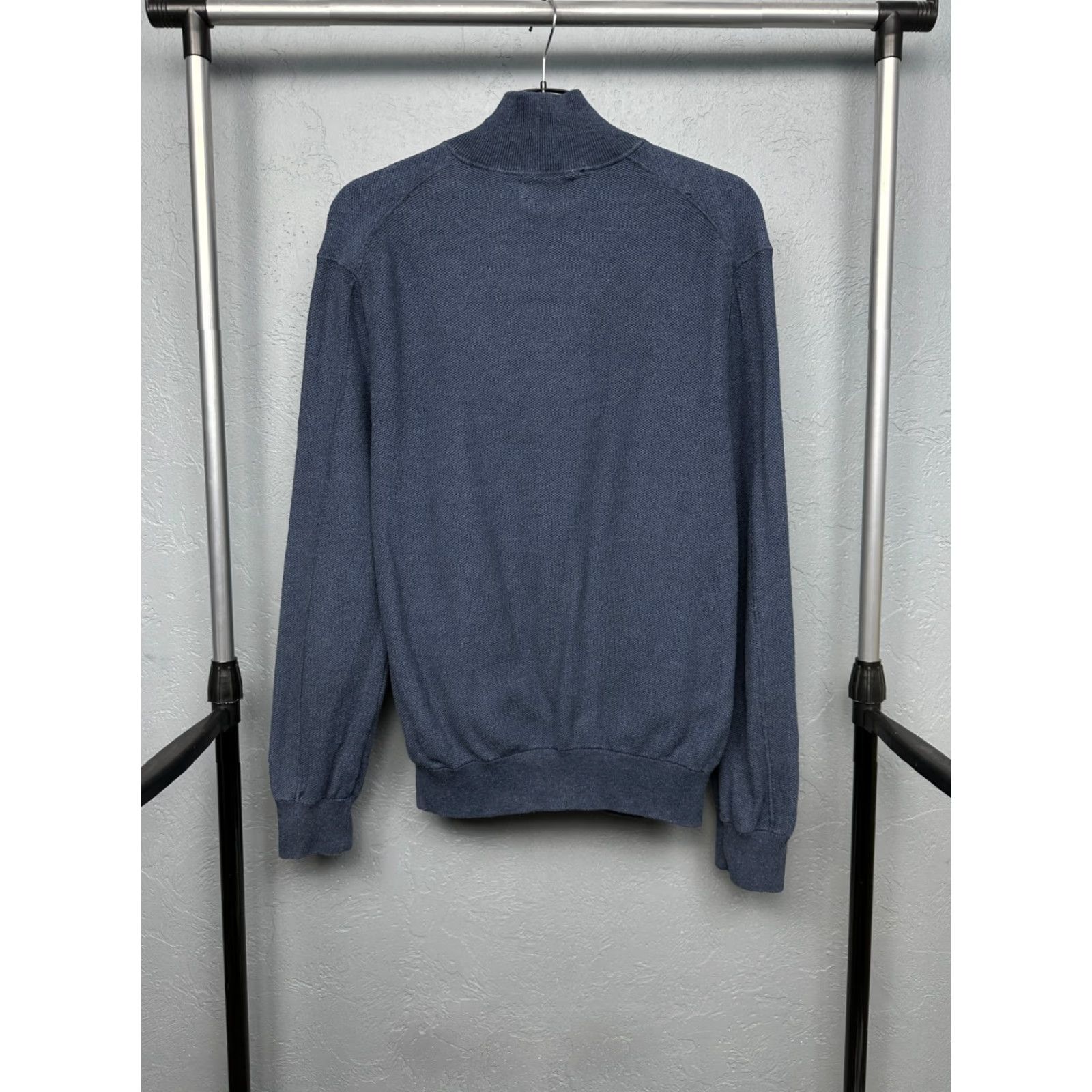Polo Ralph Lauren Polo Ralph Lauren Mens Full Zip Sweatshirt Sweater Size L Blue Cotton Logo Full Zip Vintage: No Size US L / EU 52-54 / 3 - 8 Thumbnail