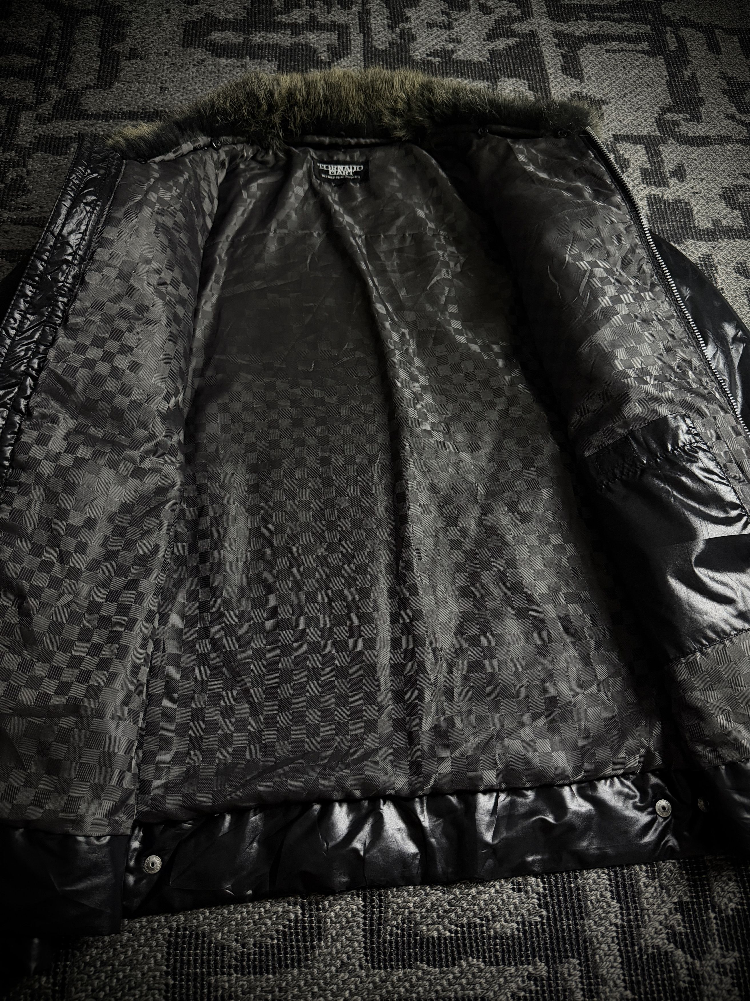 Tornado Mart Tornado Mart Quilted Real Fur Down Jacket Size US L / EU 52-54 / 3 - 11 Thumbnail