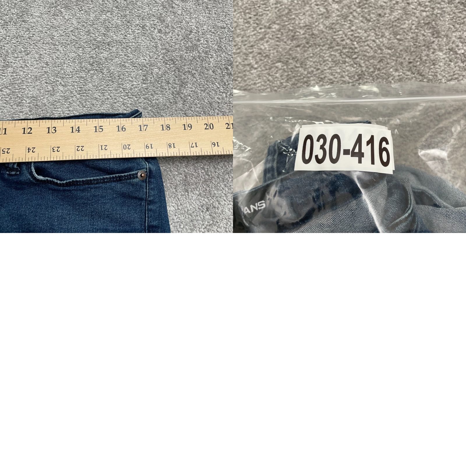 DKNY DKNY Jeans Shorts Denim Womens 14 Blue Dark Wash High Rise Stretch Casual 34x7 Size 36" / US 14 / IT 50 - 9 Thumbnail