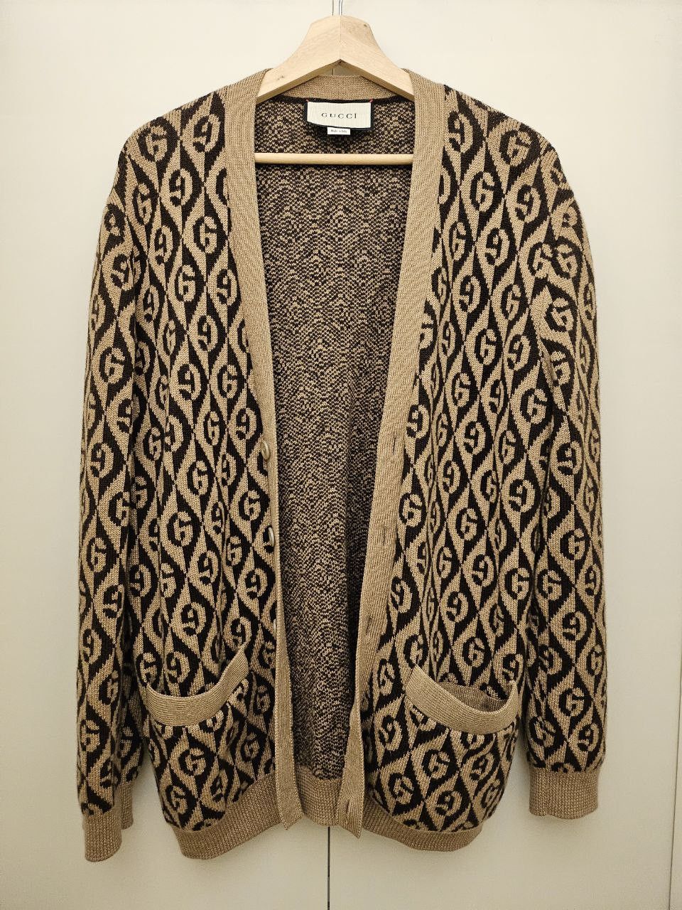 G Rhombus Knit Cardigan