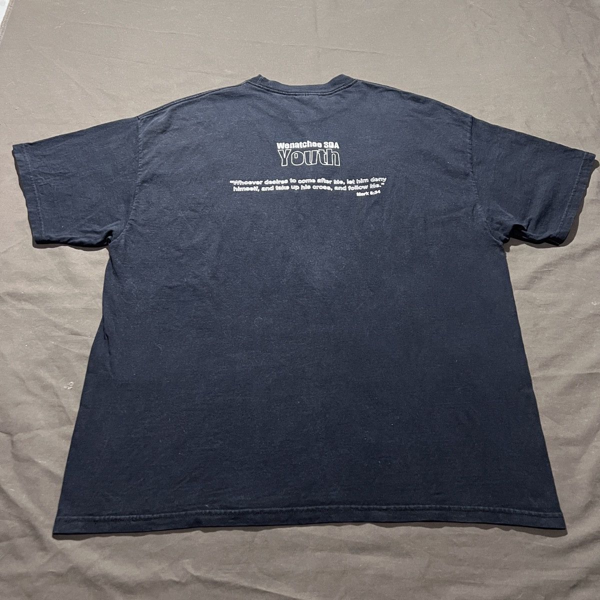 Vintage Vintage Y2K Disciples wanted God Jesus Bible Holy Tee Faded Size US XL / EU 56 / 4 - 4 Thumbnail