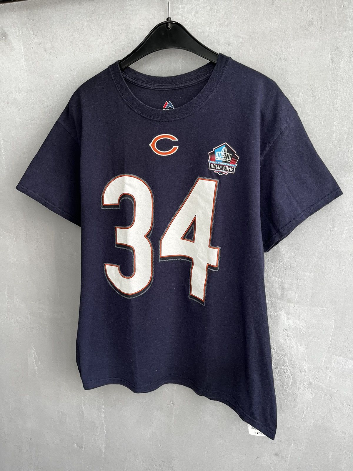 NFL × Vintage Y2k NFL Walter Payton Chicago Shirt Faded Big Logo Graphic Size US L / EU 52-54 / 3 - 1 Thumbnail