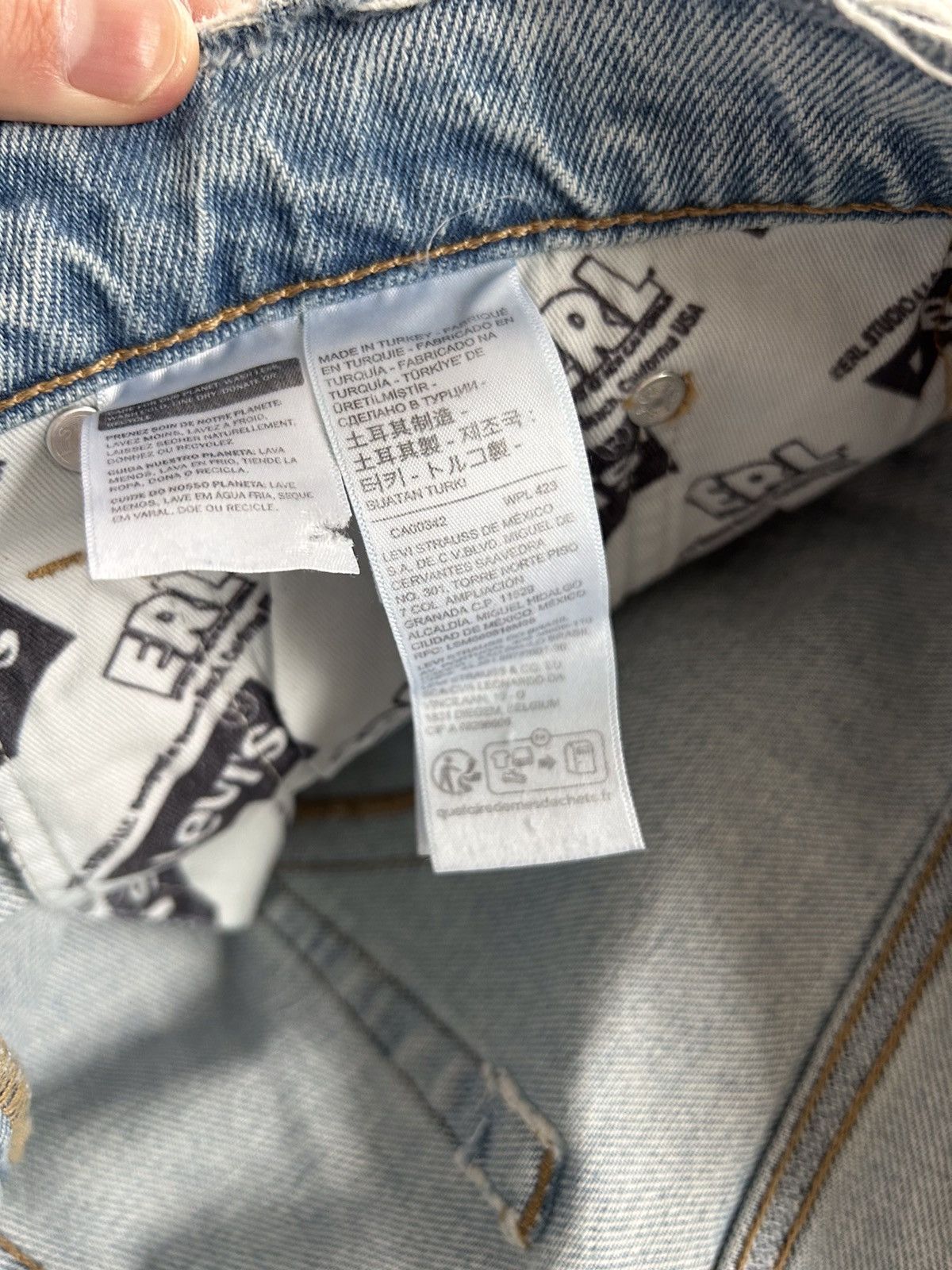ERL ERL Baggy distressed skate denim Size US 32 / EU 48 - 7 Thumbnail