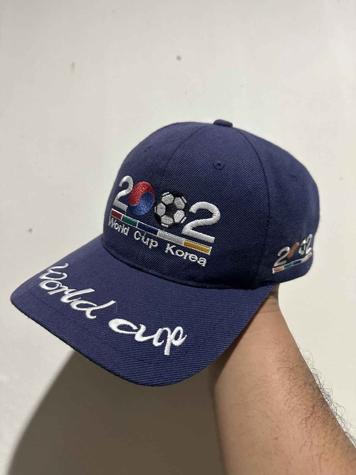 Vintage VTG 2002 Korea Fifa World Cup Baseball Hat Size ONE SIZE - 2 Thumbnail