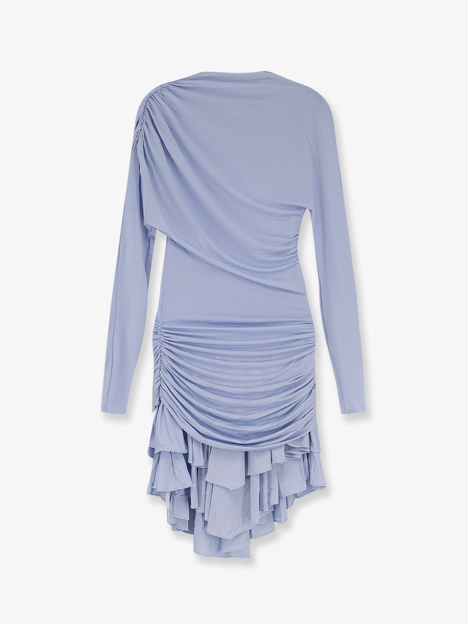 Self-Portrait Gathered Jersey Mini Dress Size XS / US 0-2 / IT 36-38 - 1 Thumbnail