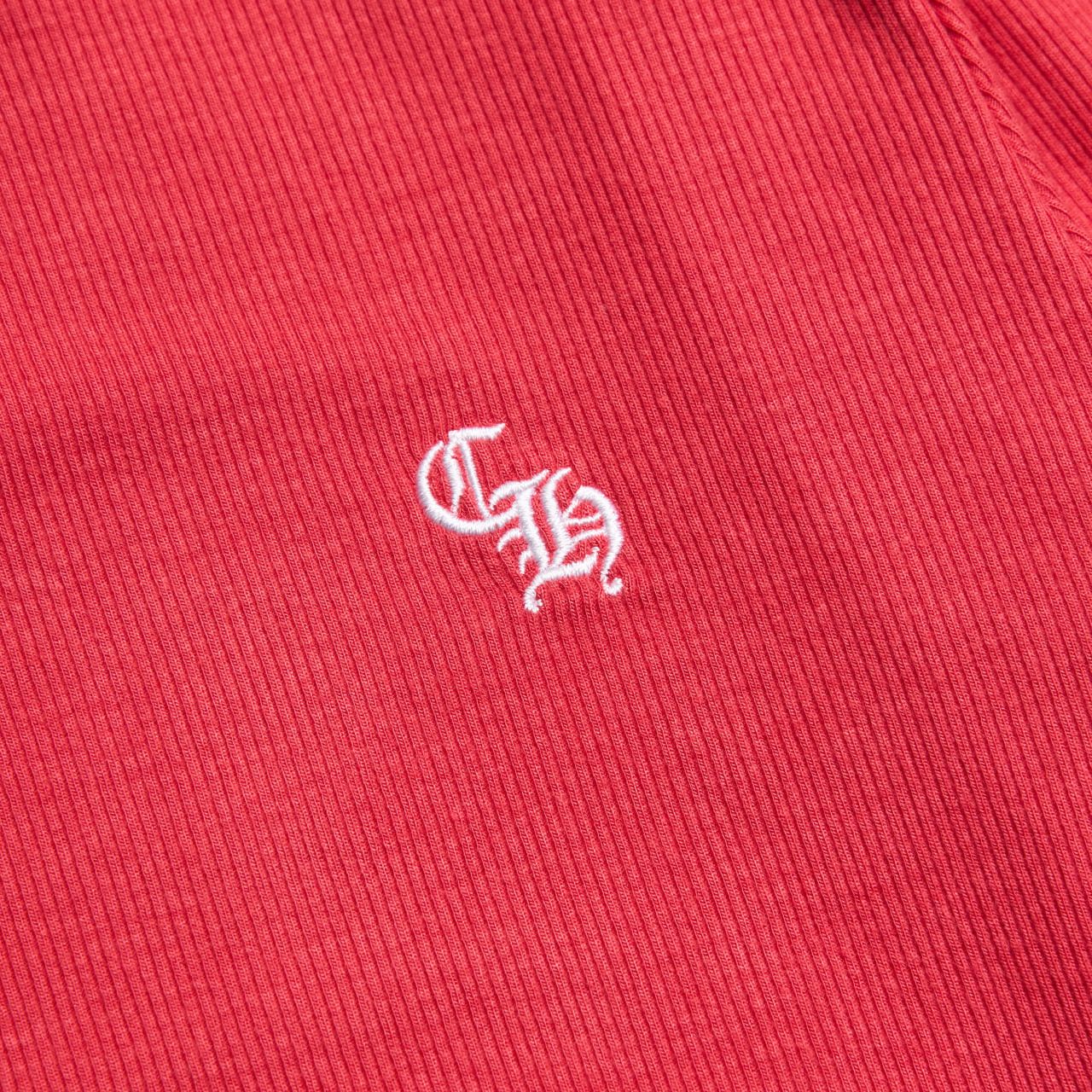 Chrome Hearts CHROME HEARTS Bad Seed CH Embroidered Red Long Sleeve Size S / US 4 / IT 40 - 3 Thumbnail