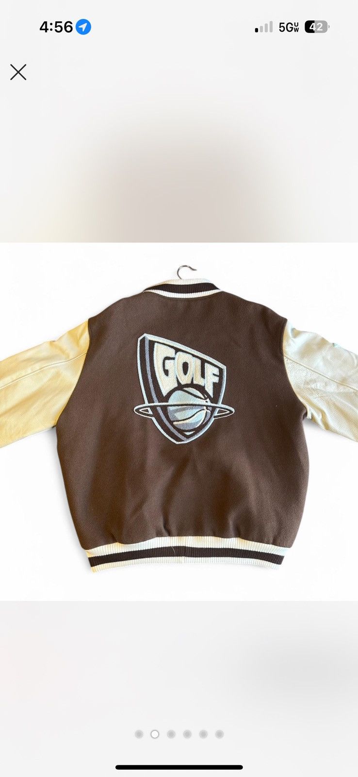 Golf Wang GOLF WANG Championship Letterman Varsity Jacket Size US XL / EU 56 / 4 - 2 Thumbnail