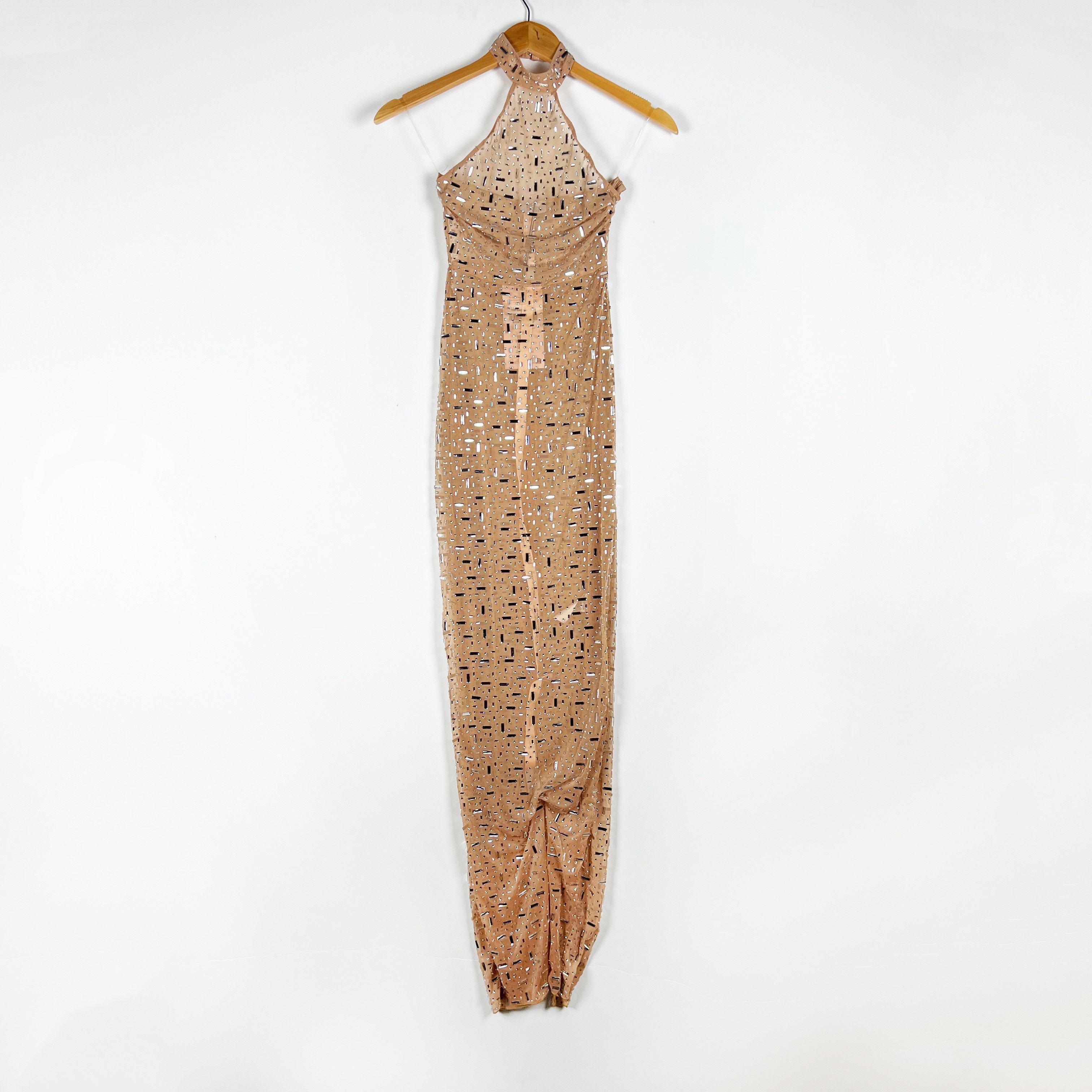 Other NEW Oh Polly Soraya Sheer Diamond Size XS / US 0-2 / IT 36-38 - 1 Thumbnail