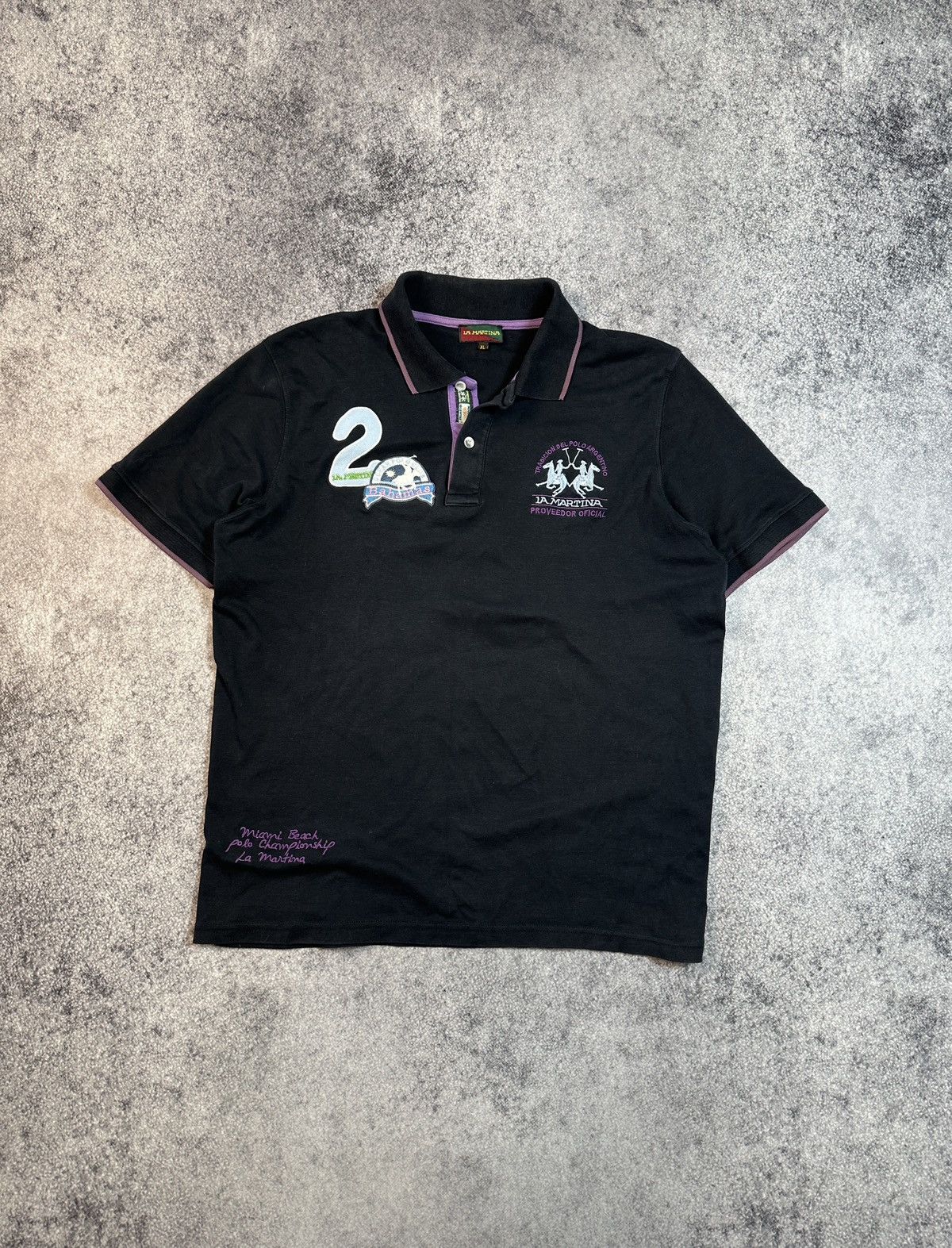 La Martina × Vintage Vintage La Martina Bahamas 2 Polo Streetwear Rare Casual XL Size US XL / EU 56 / 4 - 1 Thumbnail
