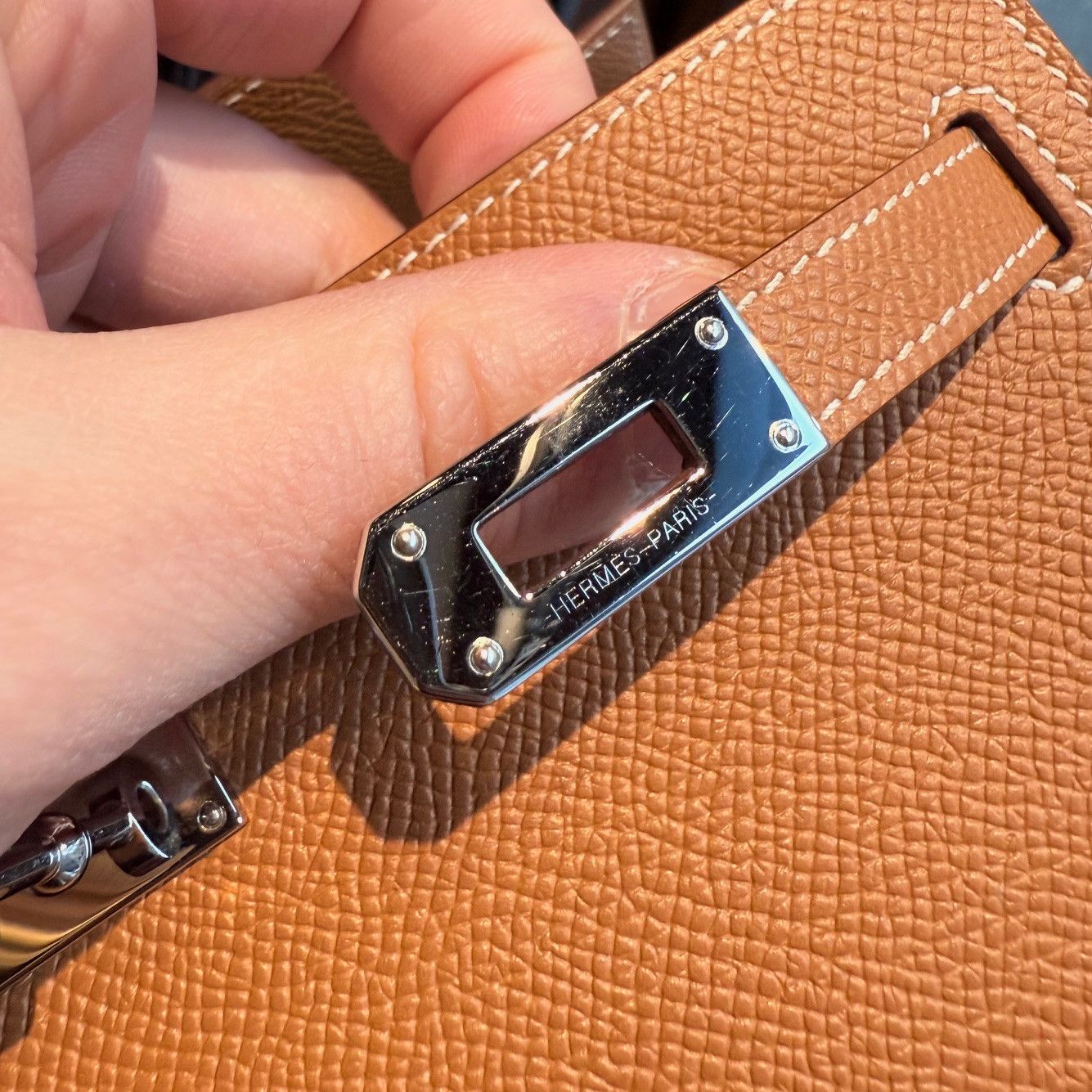 Hermes Hermès 2020 Gold Epsom Kelly Classique To Go Wallet on Strap Size ONE SIZE - 22 Thumbnail