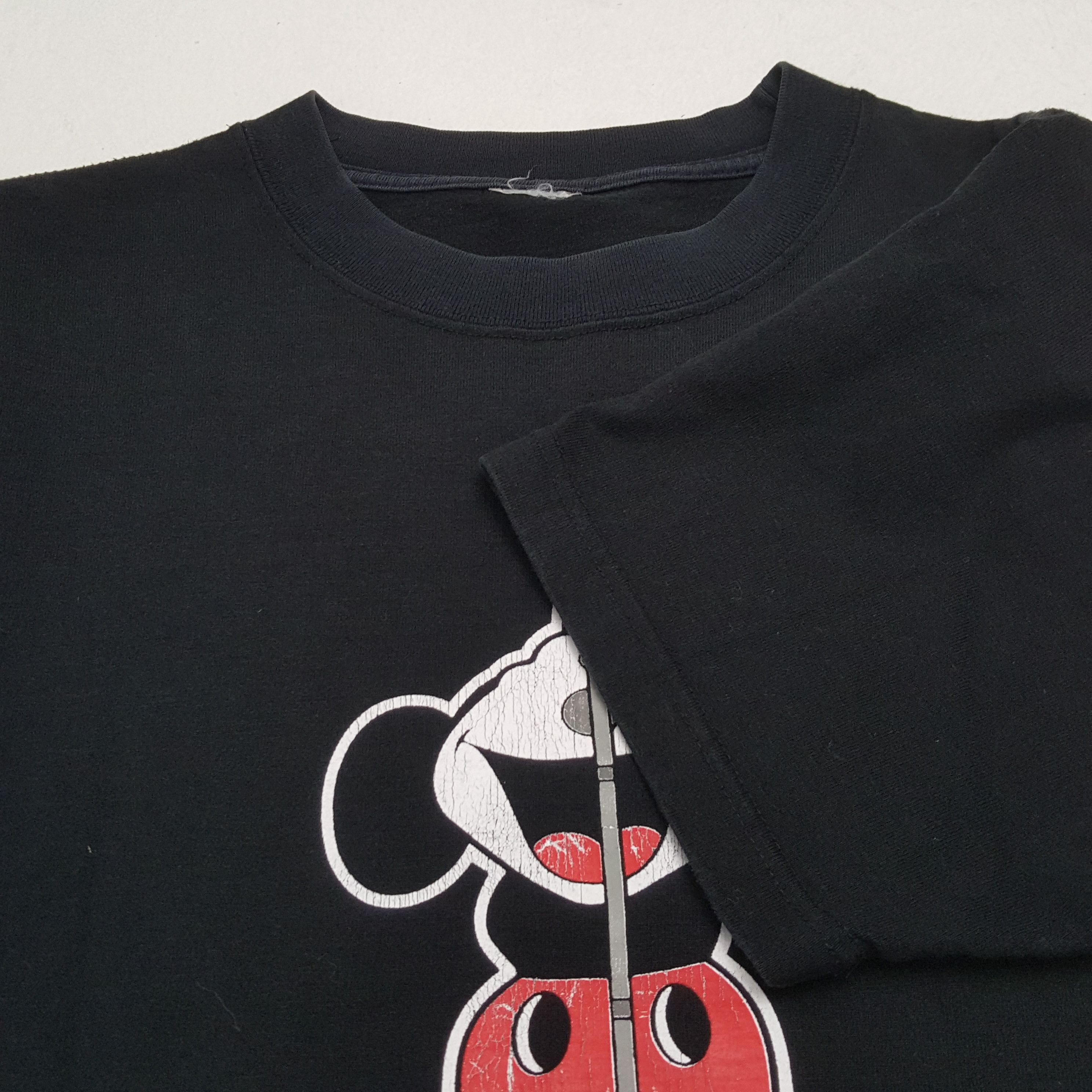 Japanese Brand MICKEY MOUSE X Number Nine Style Streetwear Tshirt Size US M / EU 48-50 / 2 - 6 Thumbnail