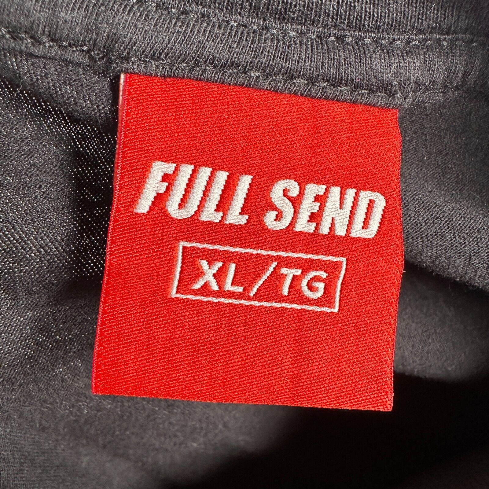 Full Send Nelk Boys Full Send Legalize Tuggies T-Shirt XL Black White Size US XL / EU 56 / 4 - 6 Thumbnail