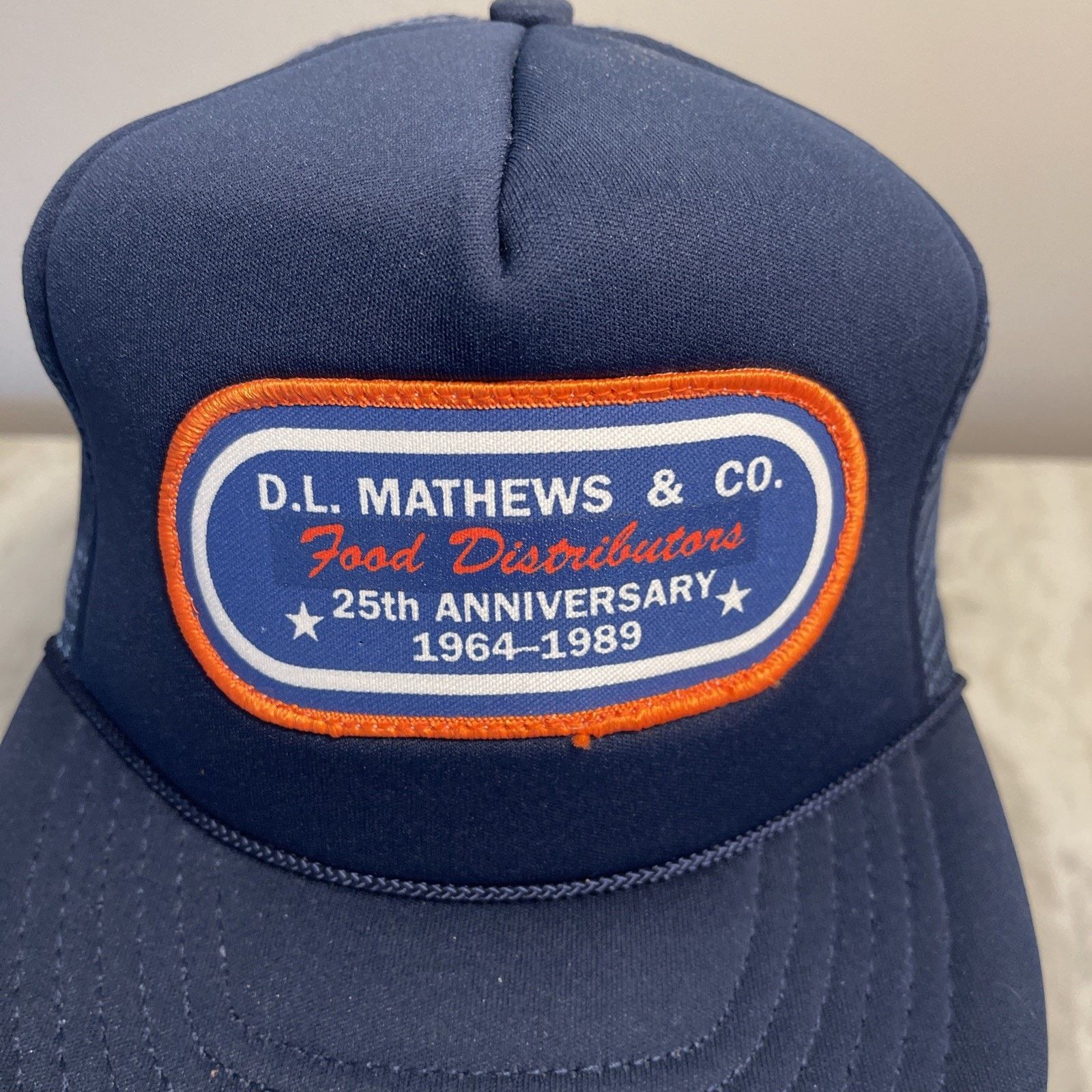 Vintage Vtg Snapback Trucker Hat Cap Patch Food Distributor Mesh 1 Size ONE SIZE - 2 Thumbnail