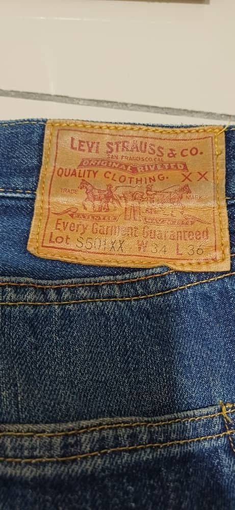 Levi's VINTAGE LEVIS BIG E SELVEDGE JEANS Size US 34 / EU 50 - 6 Thumbnail