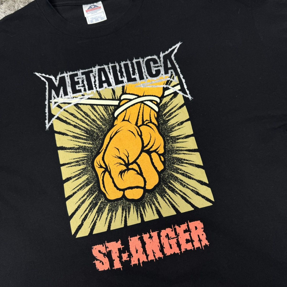 Vintage 2003 Metallica St Anger 19th Tour Tee T - Shirt