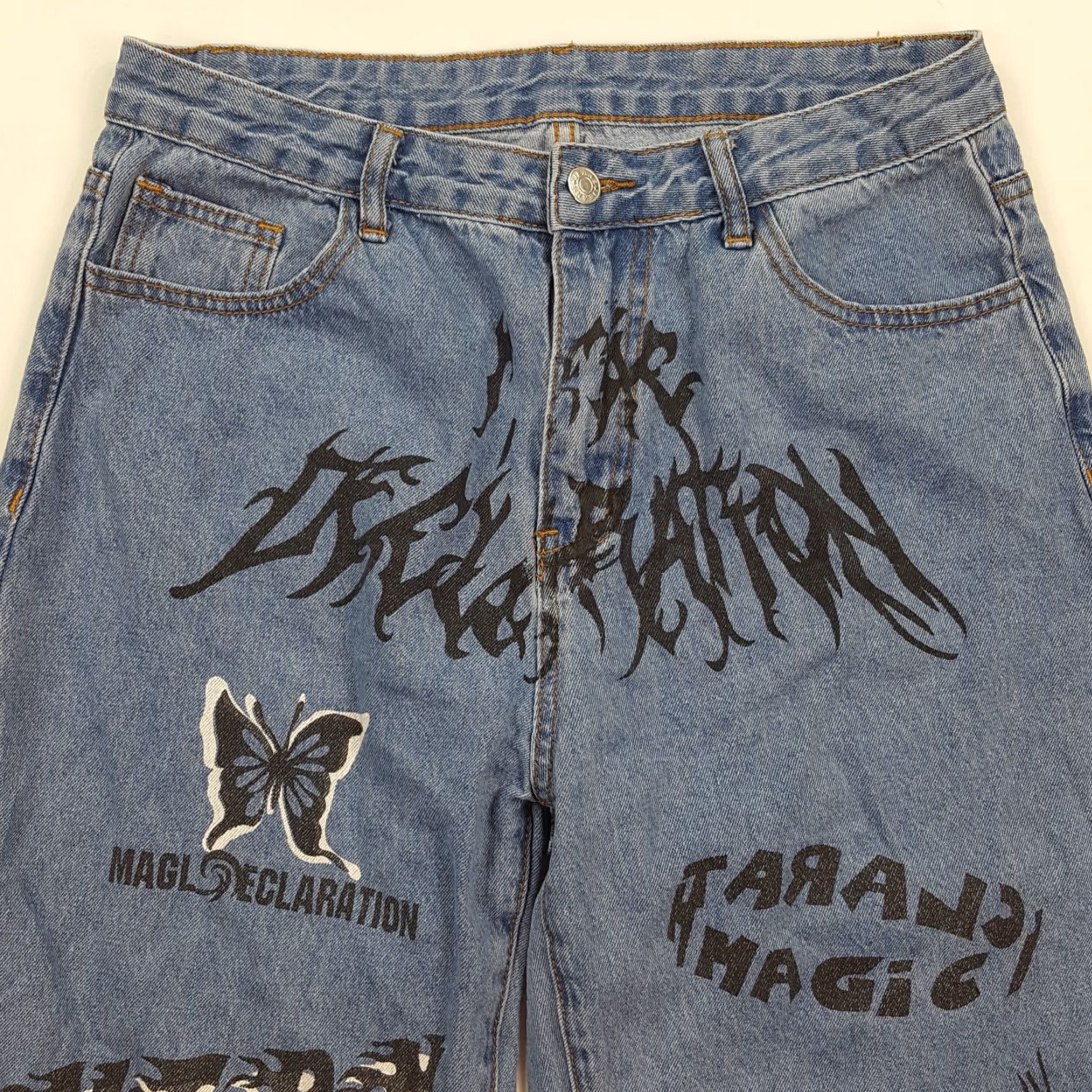 Shein Vintage SheIn Jeans Menus? Size 36" / US 14 / IT 50 - 6 Thumbnail