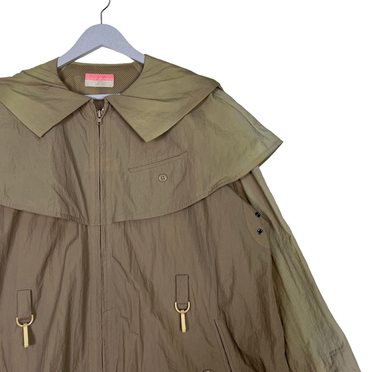 Designer HALF MOON BY TAKEO KIKUCHI NYLON WINDCOAT Size US M / EU 48-50 / 2 - 6 Thumbnail