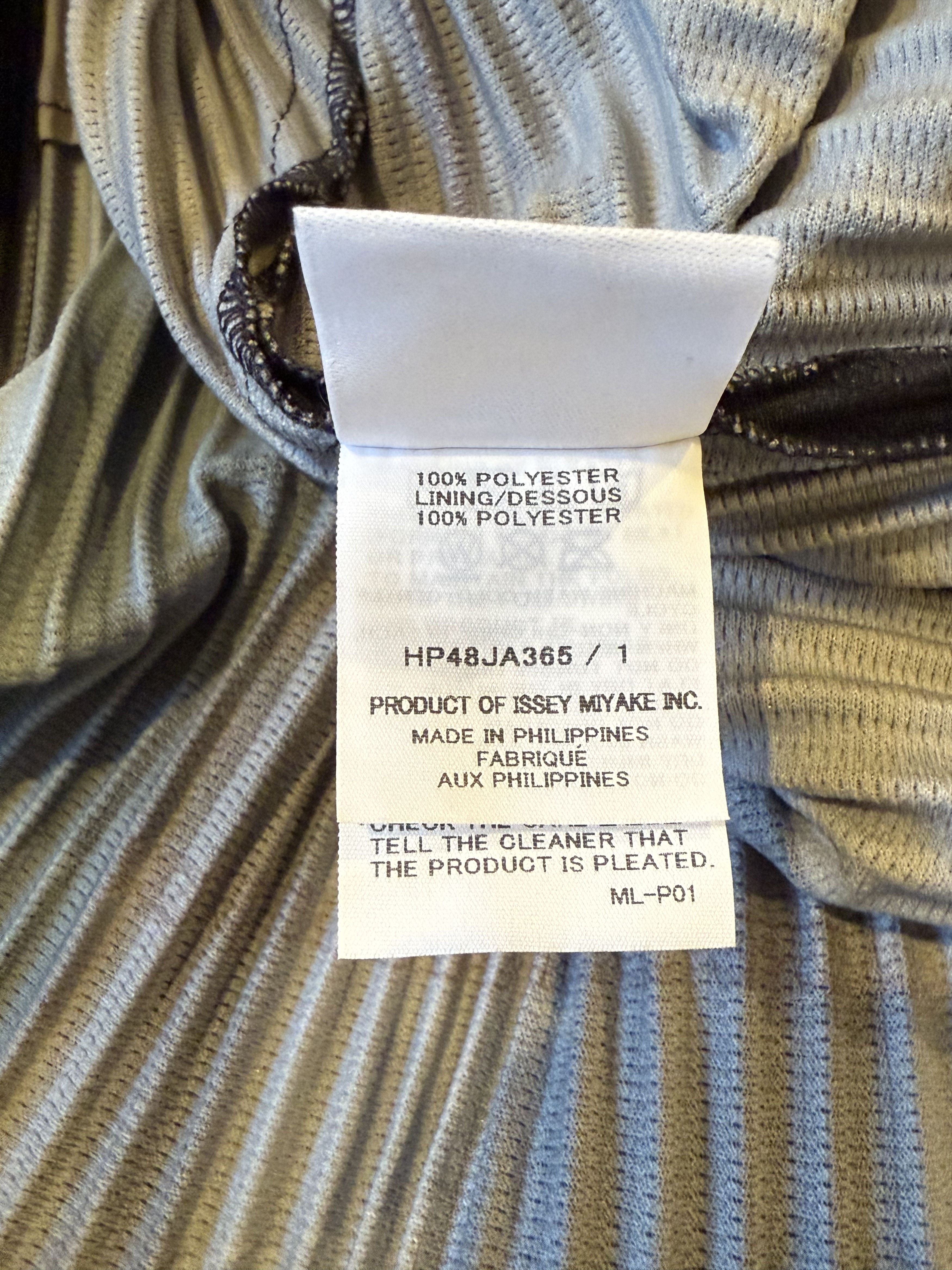 Homme Plisse Issey Miyake striped long jacket Size US S / EU 44-46 / 1 - 5 Thumbnail