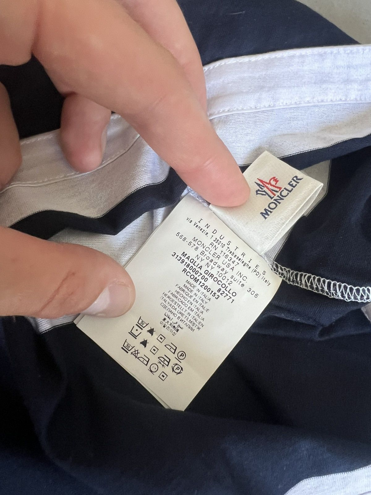 Moncler Gamme Bleu Moncler Gamme Bleu by Thom Browne Sailor Top Size US XL / EU 56 / 4 - 5 Thumbnail