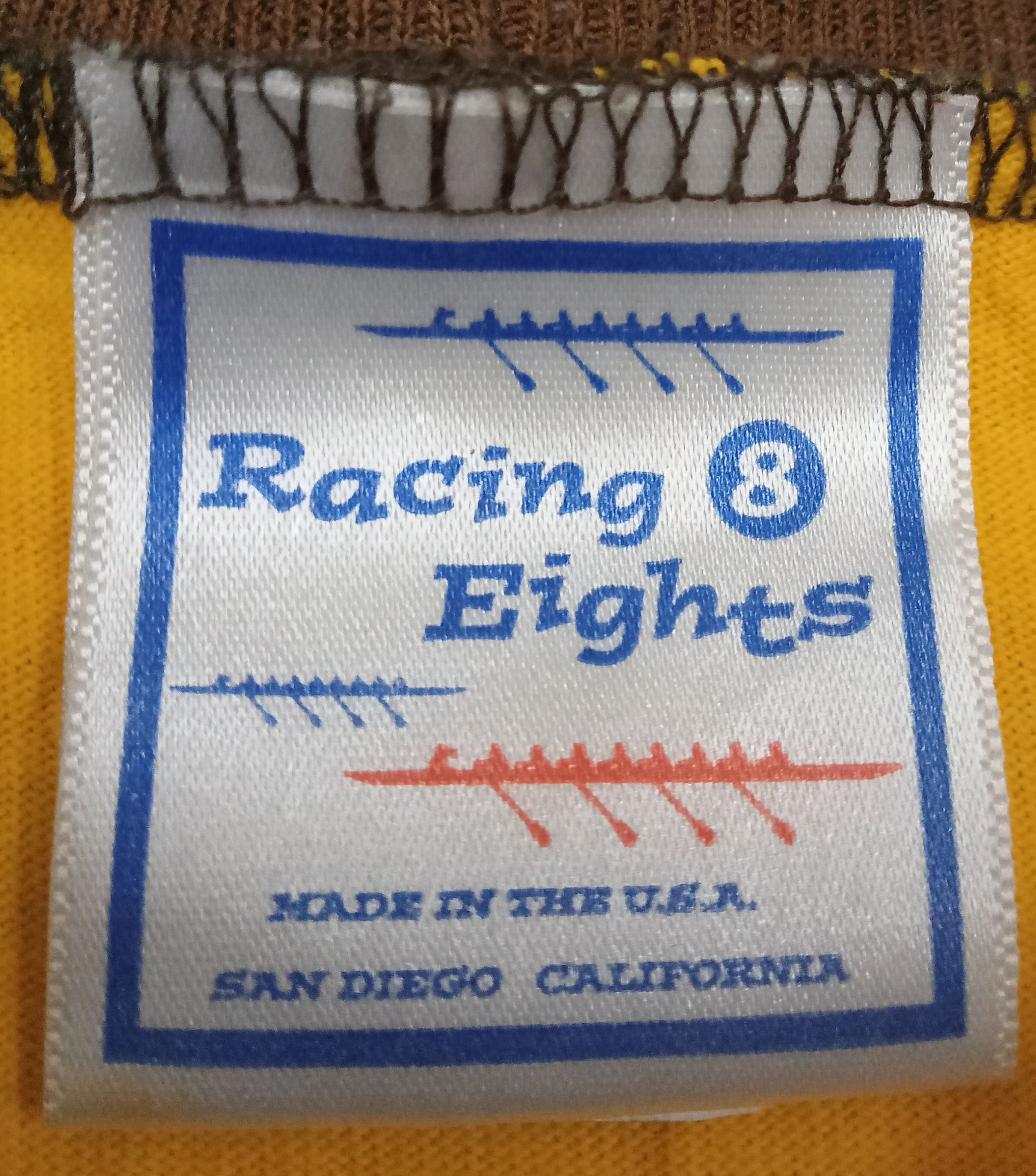 Other Nepenthes Co. Ltd - Racing Eights Tricolor T Shirt Size US M / EU 48-50 / 2 - 2 Thumbnail