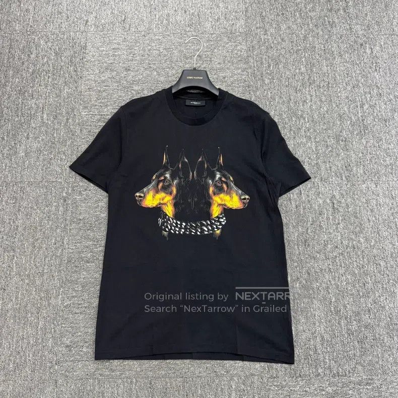 Givenchy Givenchy Doberman Dog Printed Short Sleeve Size US M / EU 48-50 / 2 - 1 Thumbnail