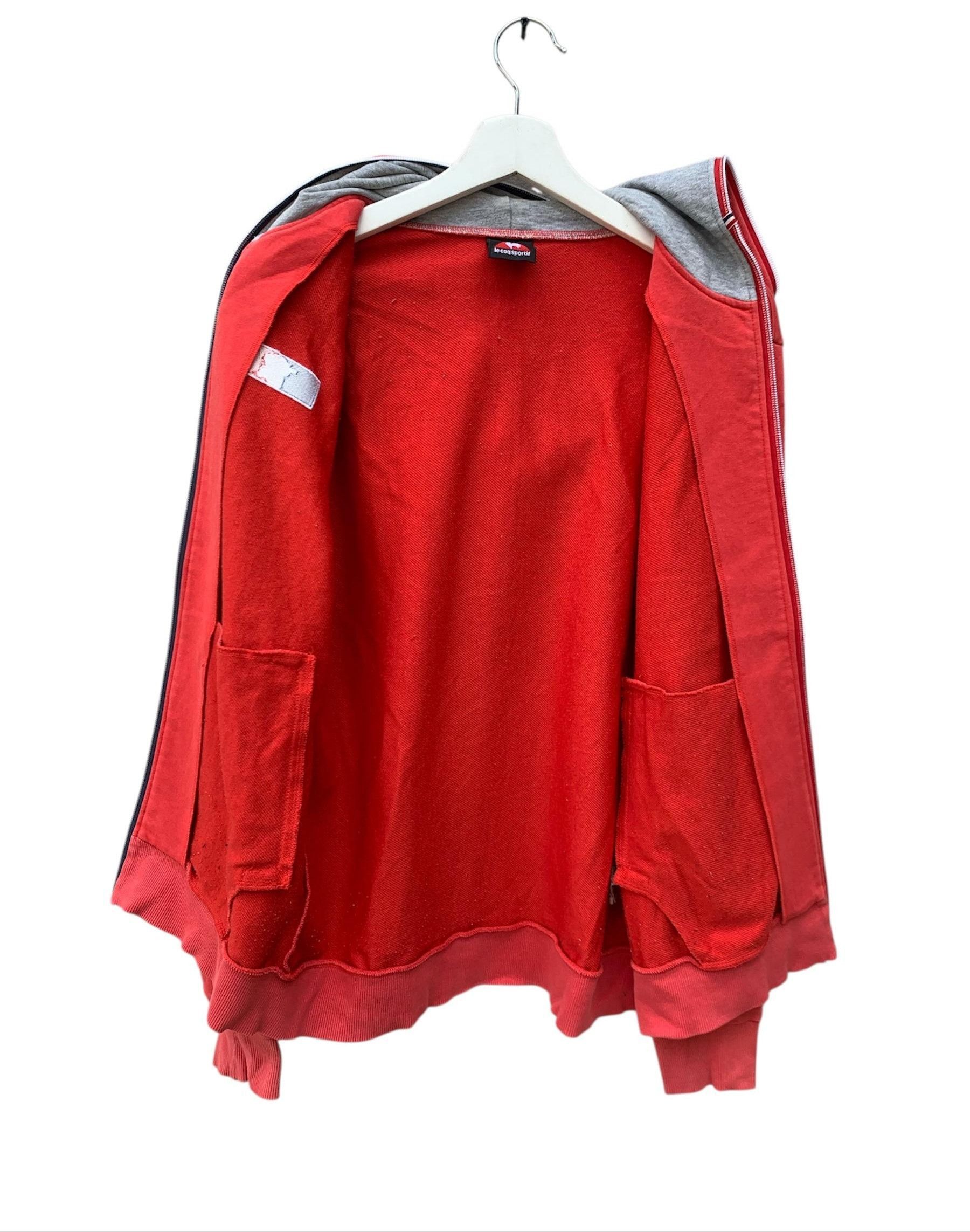 Le Coq Sportif × Vintage Vintage Lecoq Sportif France Hoodie Jacket Size US L / EU 52-54 / 3 - 5 Thumbnail