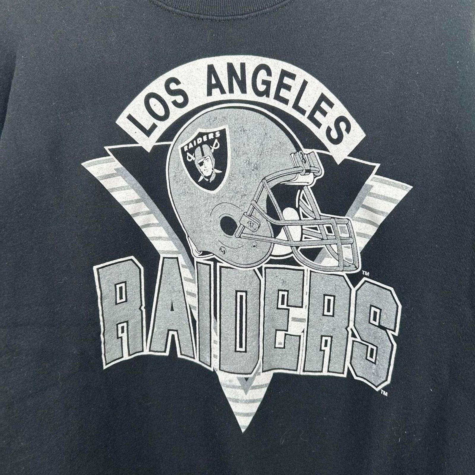 Tultex Vintage 90's Los Angeles Raiders NFL Crewneck Size Large Size US L / EU 52-54 / 3 - 2 Thumbnail