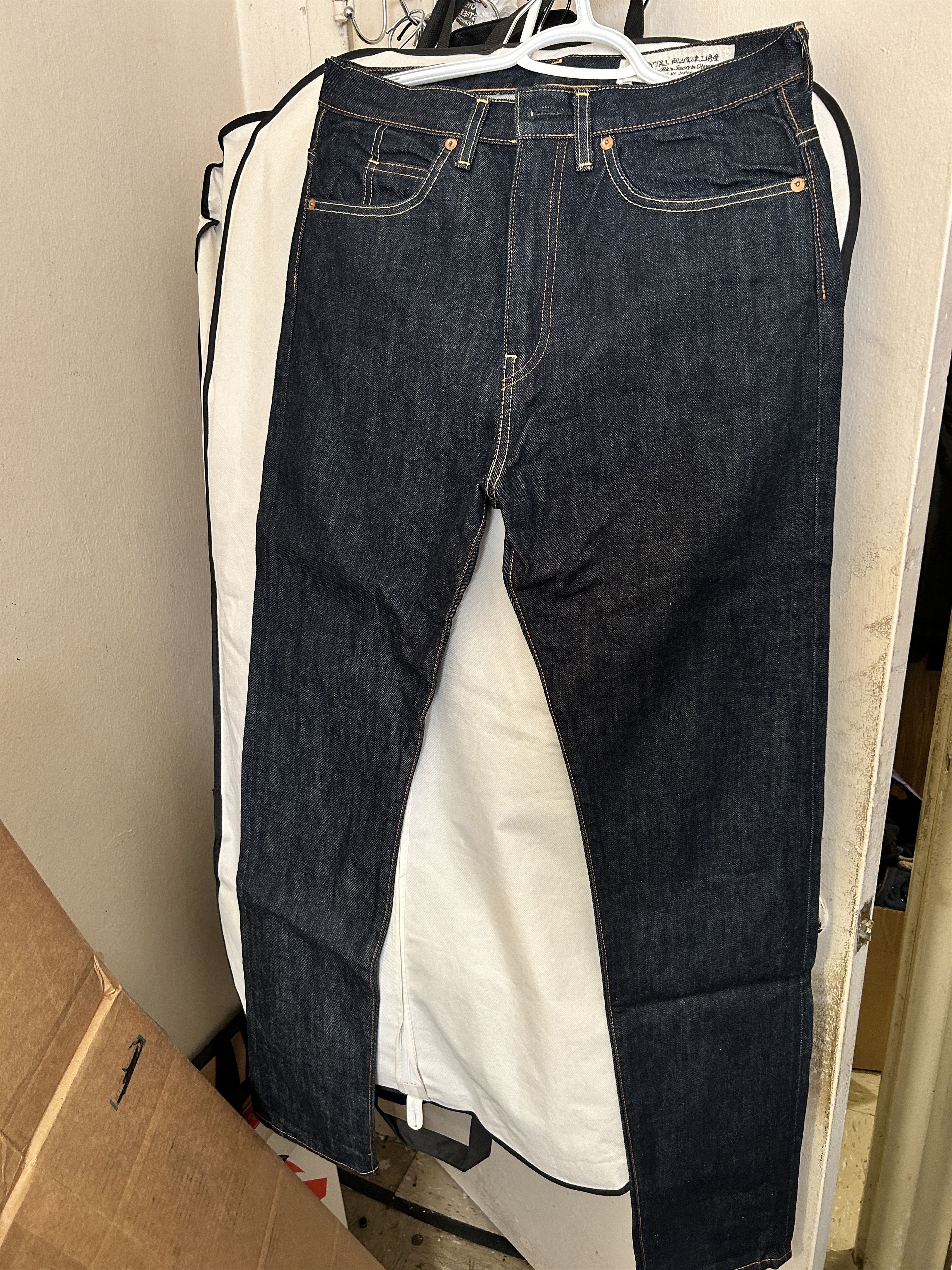 Kapital kapital Kountry raw denim jeans selvedge Size 32 Blue Size US 32 / EU 48 - 1 Thumbnail