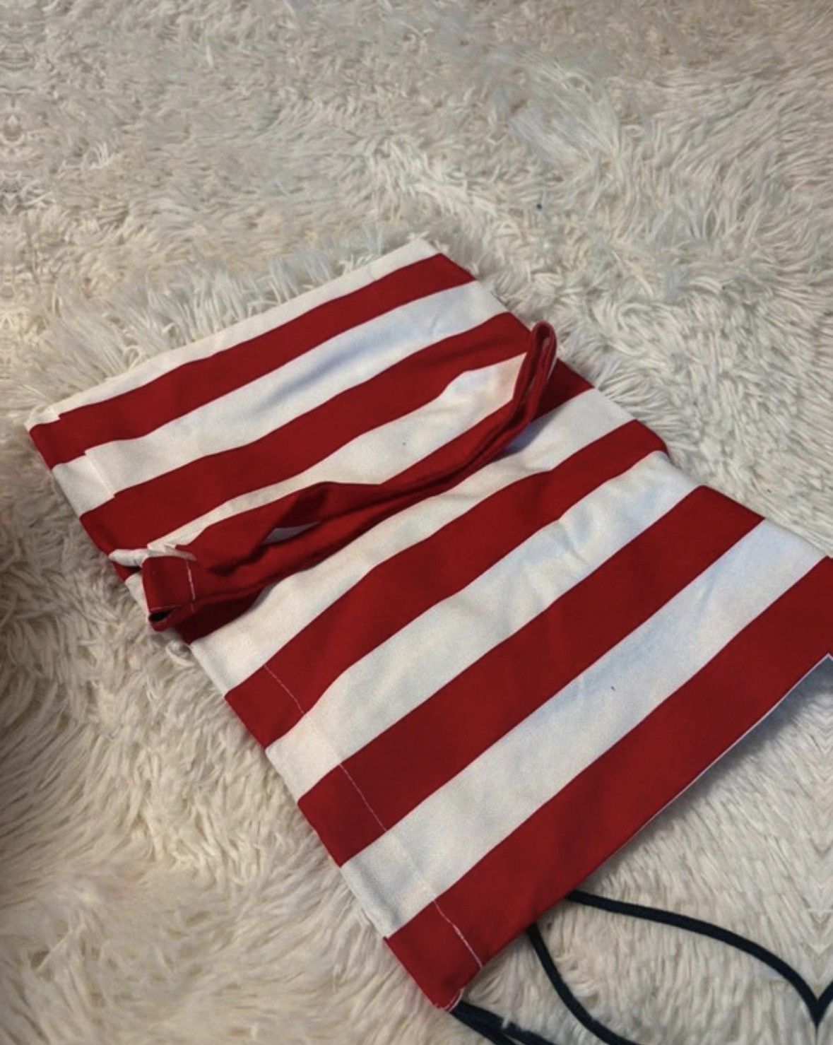 Ralph Lauren Ralph Lauren Polo Play Women Leather Bag Orange Striped New Size ONE SIZE - 9 Thumbnail
