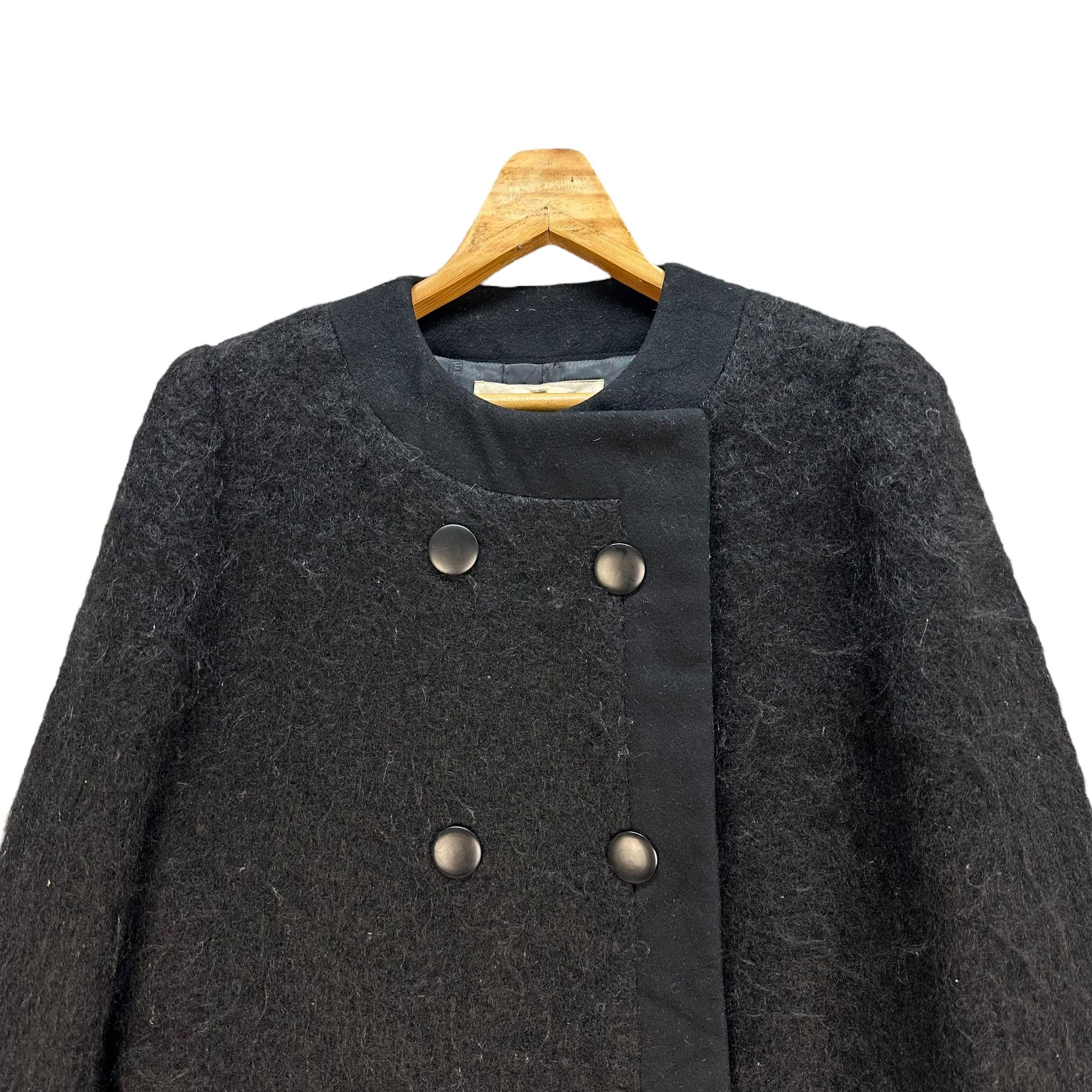 Pierre Balmain Pierre Balmain Mohair Double Breasted Long Coat #A15-0376 Size M / US 6-8 / IT 42-44 - 2 Thumbnail