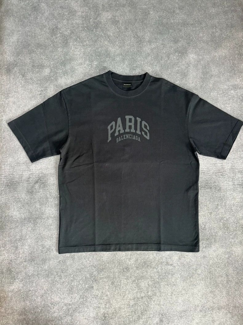 Balenciaga Balenciaga PARIS City Series Medium Short Sleeve Size US M / EU 48-50 / 2 - 1 Thumbnail