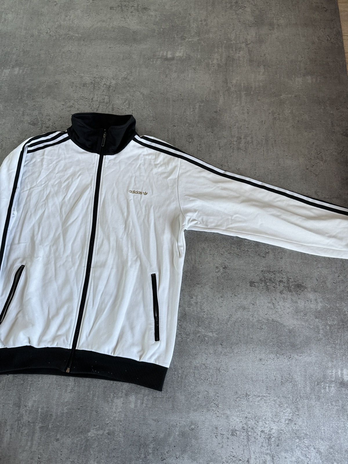 Adidas × Vintage Adidas Vintage 00s zip tracksuit logo 3 stripes rap skate Size US XL / EU 56 / 4 - 4 Thumbnail