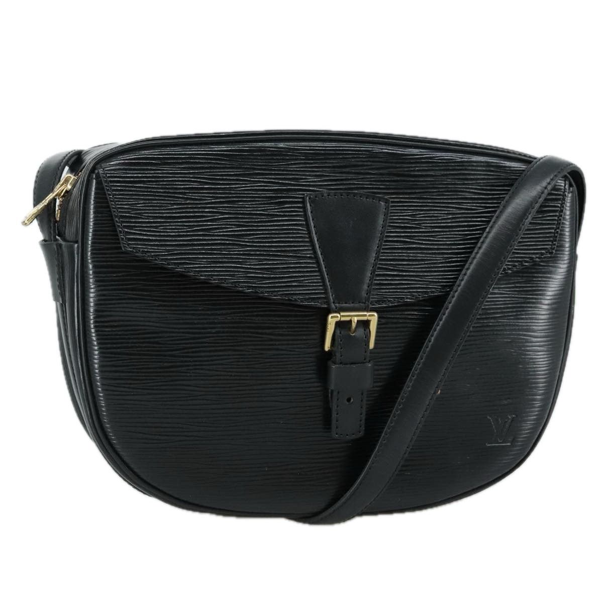 Louis Vuitton LOUIS VUITTON Epi Jeune Fille MM Shoulder Bag Black M52152 Size ONE SIZE - 1 Thumbnail