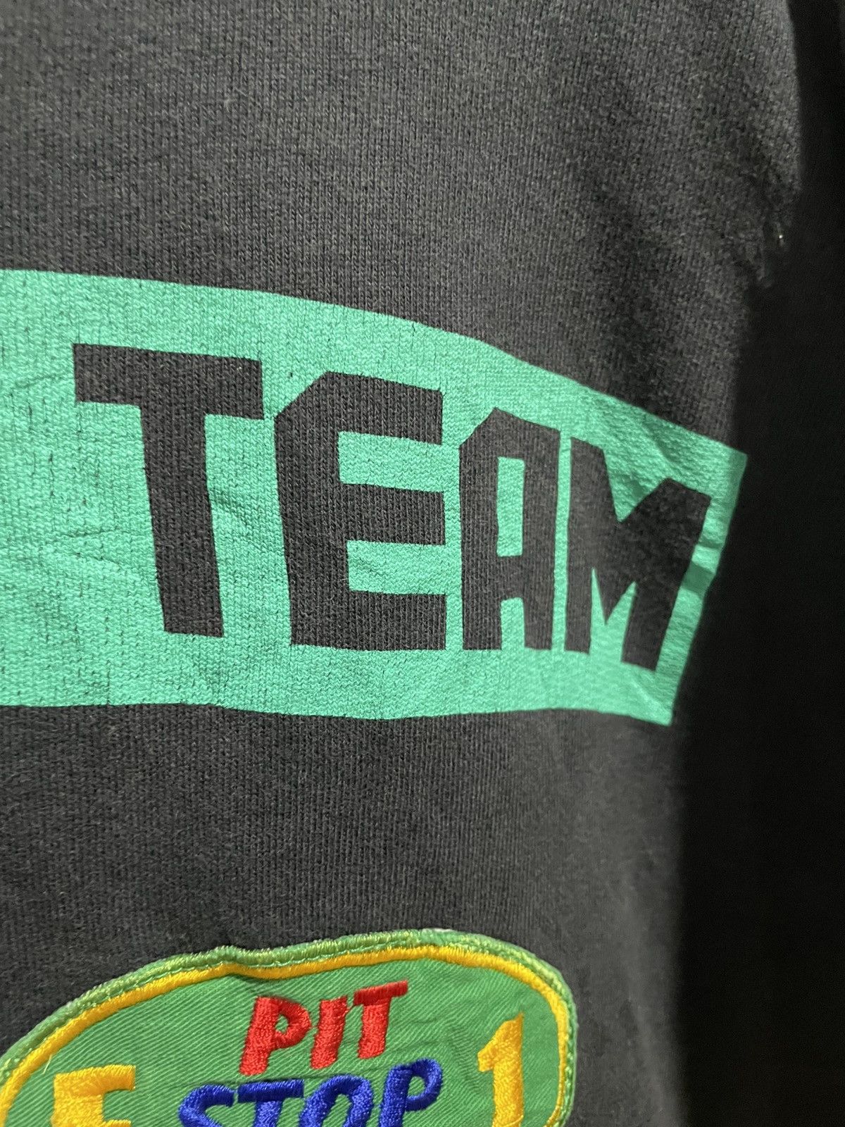 Benetton VTG Early 90s Benetton F1 Racing Solarized Jumper Sweater Size US L / EU 52-54 / 3 - 12 Thumbnail