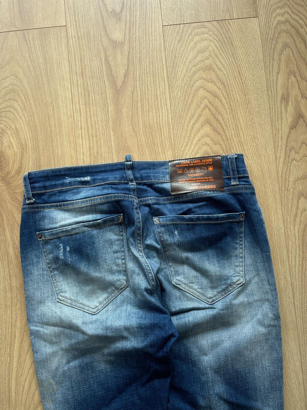 Dsquared2 Dsquared2 Cool Guy Jeans Jean Painted Distressed Size US 34 / EU 50 - 4 Thumbnail