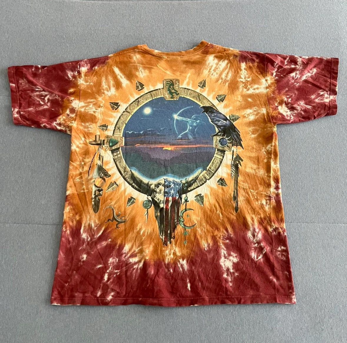 Liquid Blue × Vintage Vintage Rare Texas Liquid Blue T-Shirt Size US XL / EU 56 / 4 - 2 Thumbnail