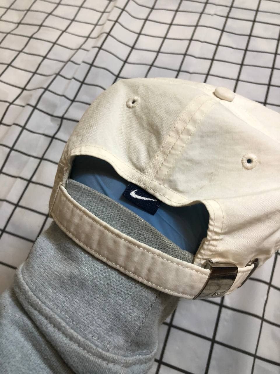 Nike Vintage Nike Sportswear Hat Cap Navy Blue Swoosh Logo Y2k Size ONE SIZE - 8 Thumbnail