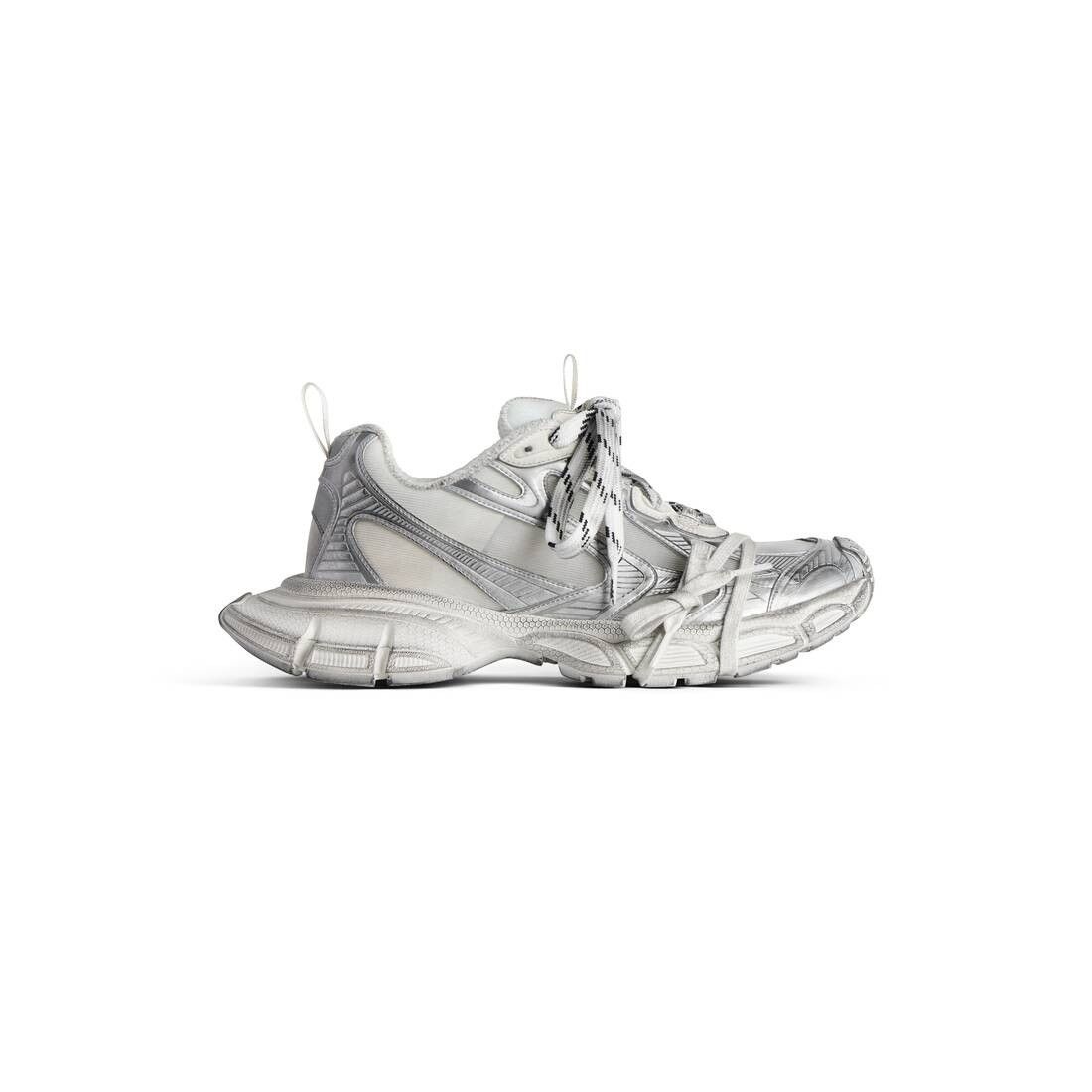 Balenciaga o1w1db10625 3XL Summer Mesh Sneakers in White/Grey Size US 9 / IT 39 - 1 Thumbnail