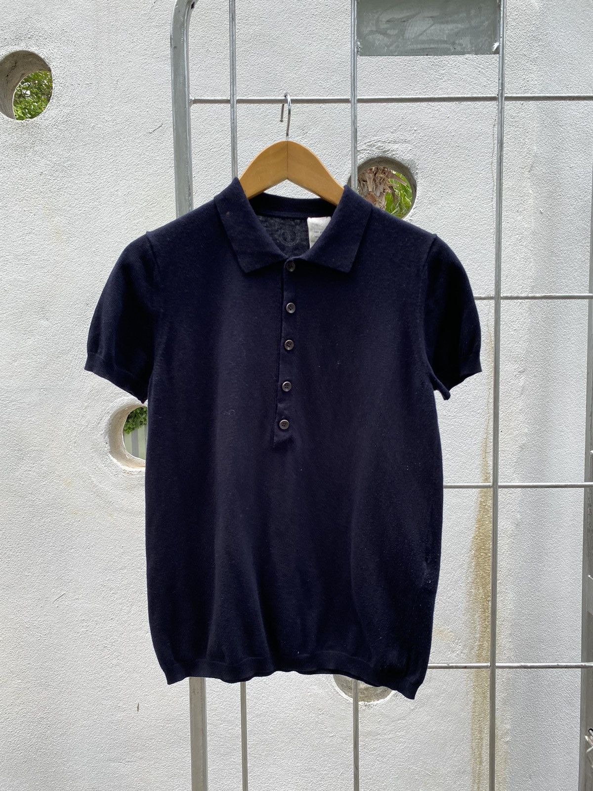 Designer 45rpm black polo shirt Size XS / US 0-2 / IT 36-38 - 16 Thumbnail