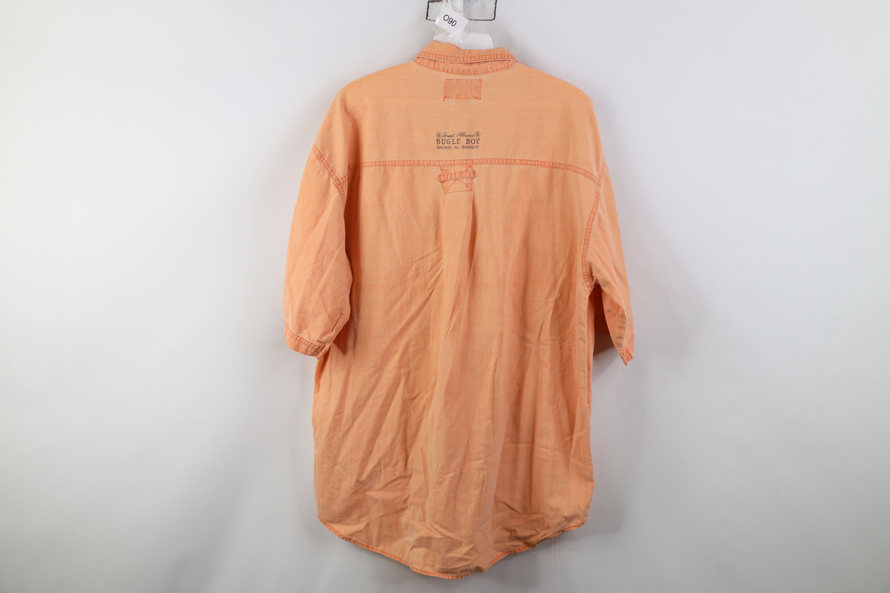 Vintage Vintage 90s Bugle Boy Big Pocket Collared Button Shirt Size US M / EU 48-50 / 2 - 14 Thumbnail