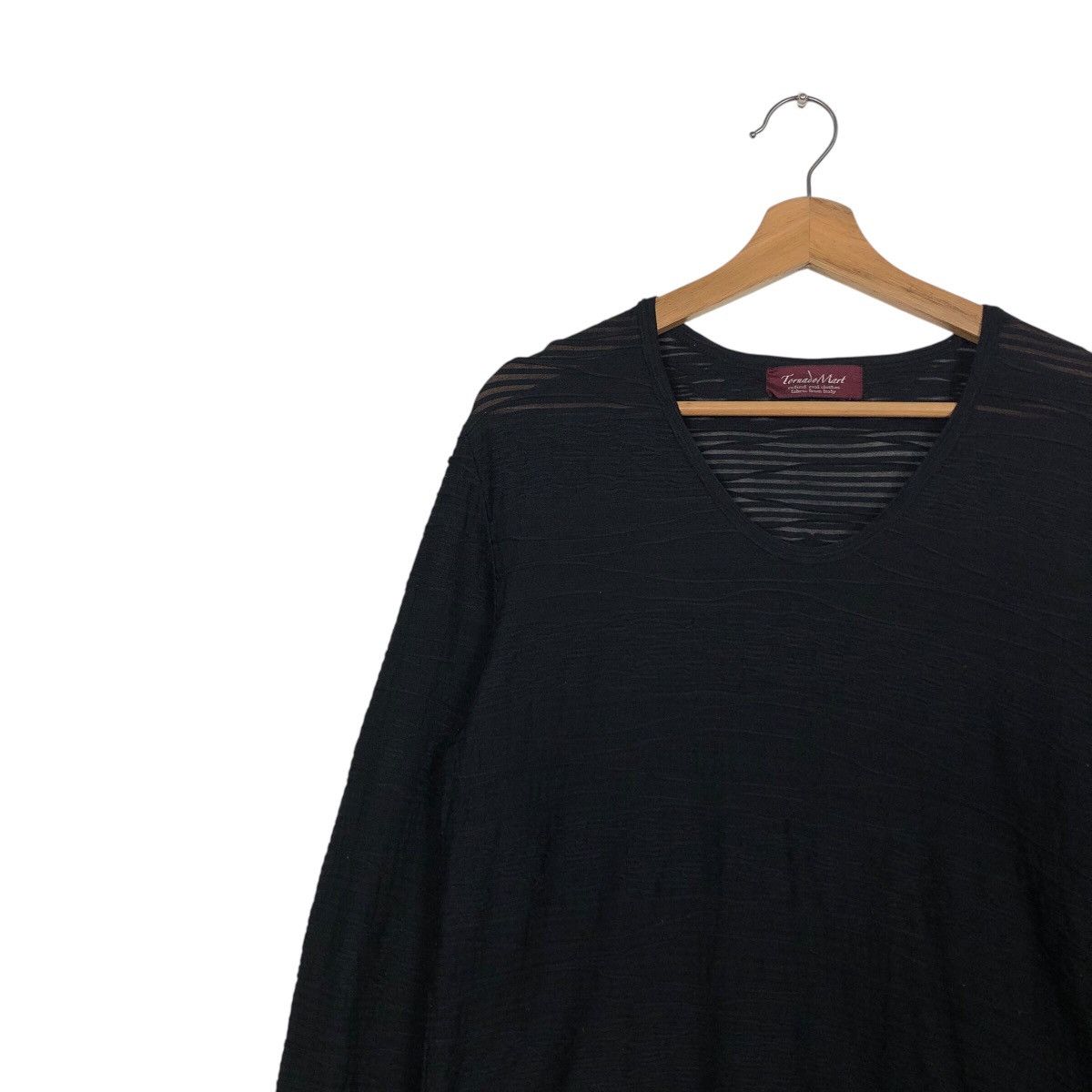 Hysteric Glamour 📌Rich Black Long Sleeve T-Shirt Tornado Mart Size US L / EU 52-54 / 3 - 8 Thumbnail