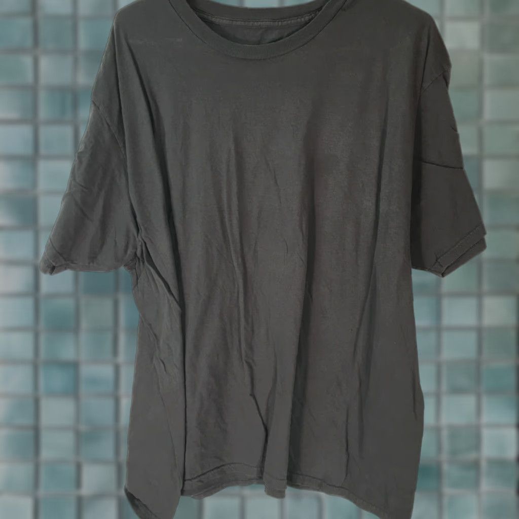 Hanes Hanes Mens T-Shirt Nano Casual Regular Short Sleeve Black 3XL Crew Neck 100% Cotton Classic Basic Shirt Mens Size US XXL / EU 58 / 5 - 1 Thumbnail