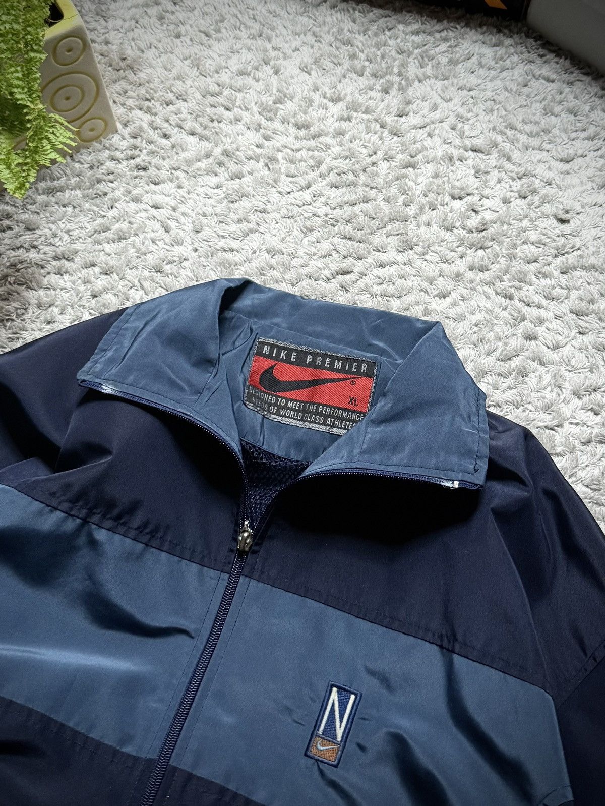 Nike 90s Nike Jacket Retro Big Logo Rare Vintage Swoosh Rap Size US M / EU 48-50 / 2 - 5 Thumbnail